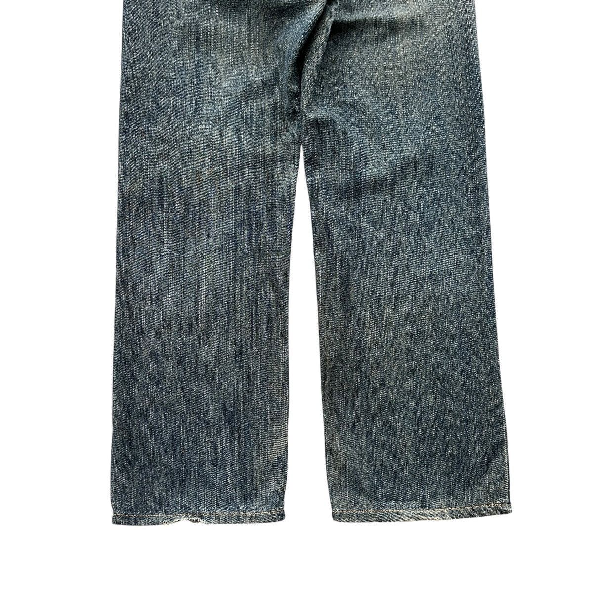 Edwin × Japanese Brand Vintage Japan Edwin 403 Mud Wash Distress Style Jeans Size US 33 - 11 Thumbnail