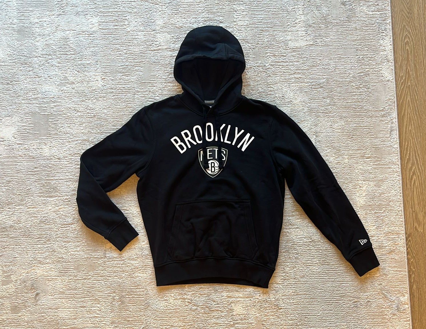 New Era Brooklyn Nets New Era NBA Black Hoodie Mens Small S Size US S / EU 44-46 / 1 - 1 Thumbnail