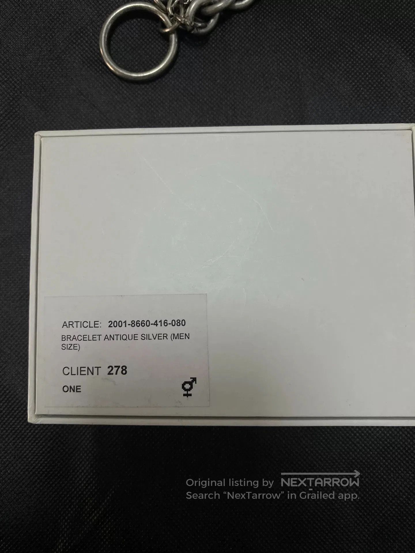Ann Demeulemeester Ann Demeulemeester 2000ss Metal Bracelet. Size ONE SIZE - 2 Thumbnail