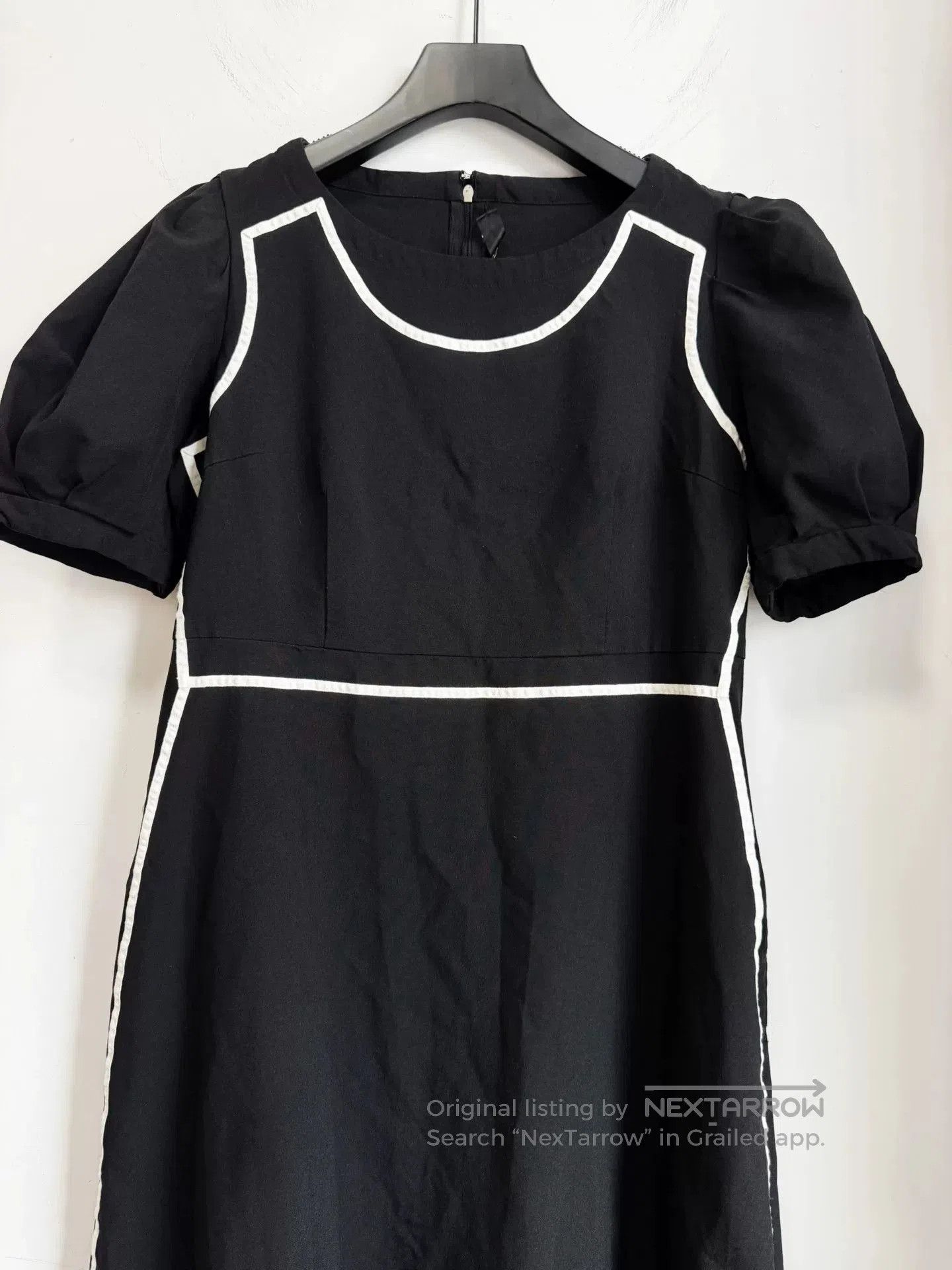 Comme des Garcons CDG Comcom Puff Sleeve Dress. Size US 36 / EU 52 - 2 Thumbnail