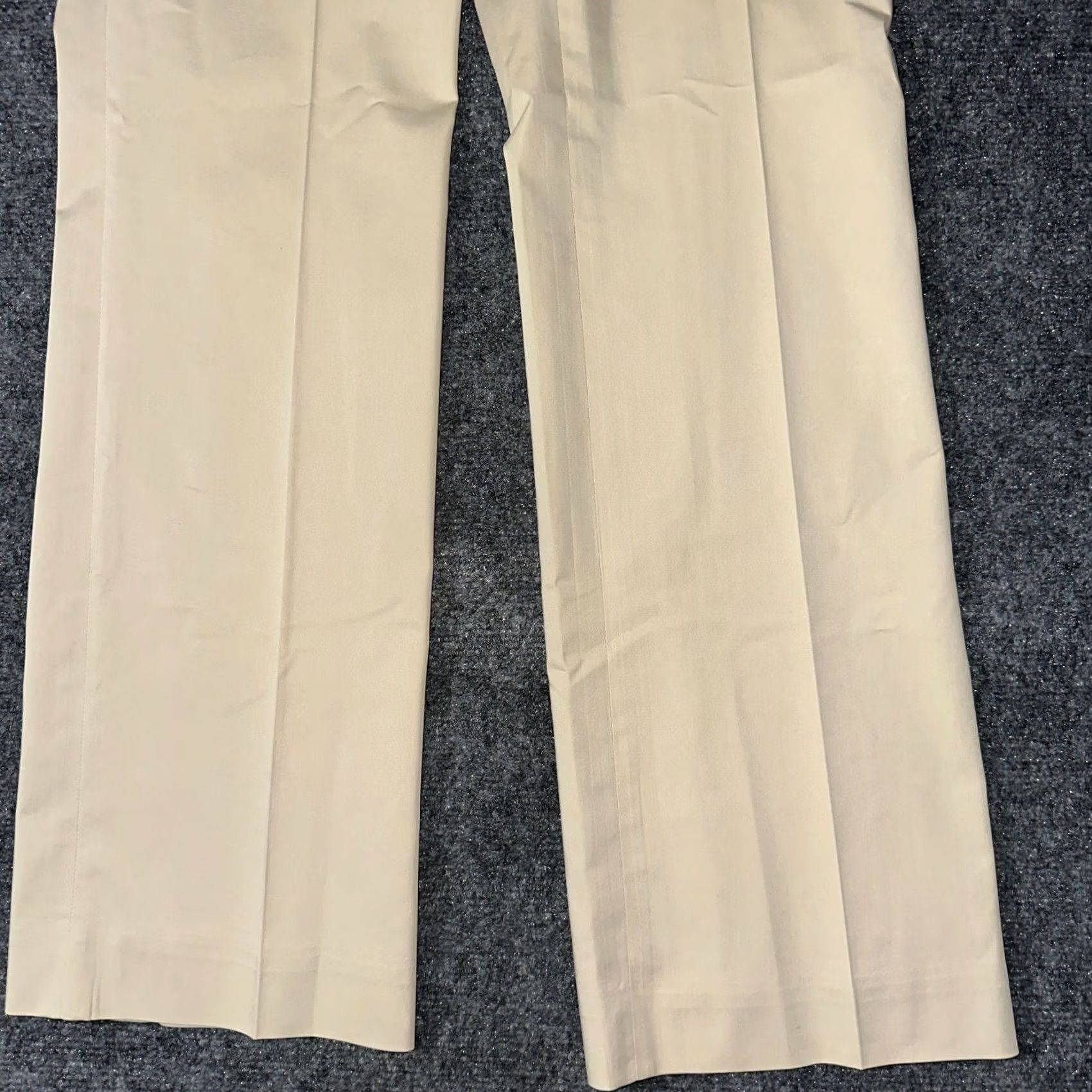 Ann Taylor VINTAGE Ann Taylor Pants Womens 2 Petite Tan Chino Straight Leg Cotton Stretch Shirt, Pants, Chino, 2P, Brown, Petite, Womens Size 26" / US 2 / IT 38 - 2 Thumbnail