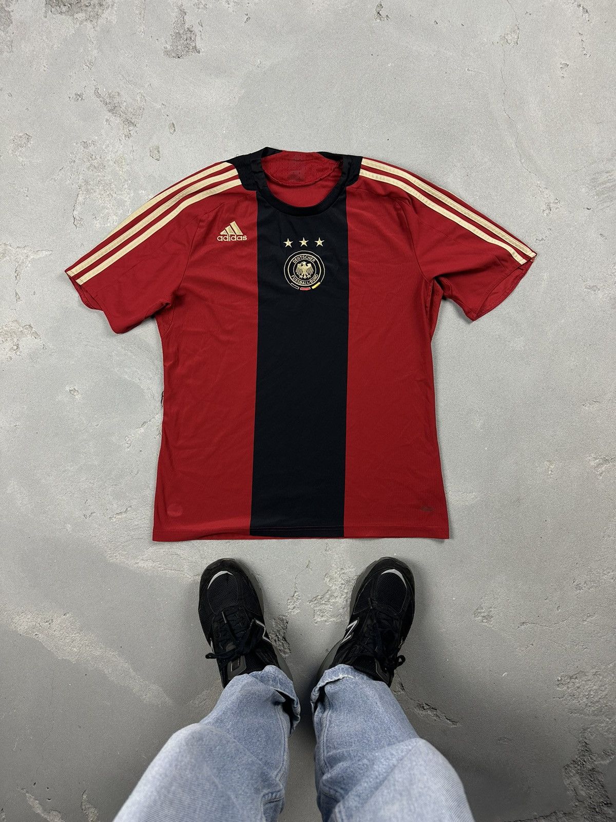 Adidas ADIDAS Vintage 2008/09 Germany Away Football Shirt M Size US M / EU 48-50 / 2 - 1 Thumbnail