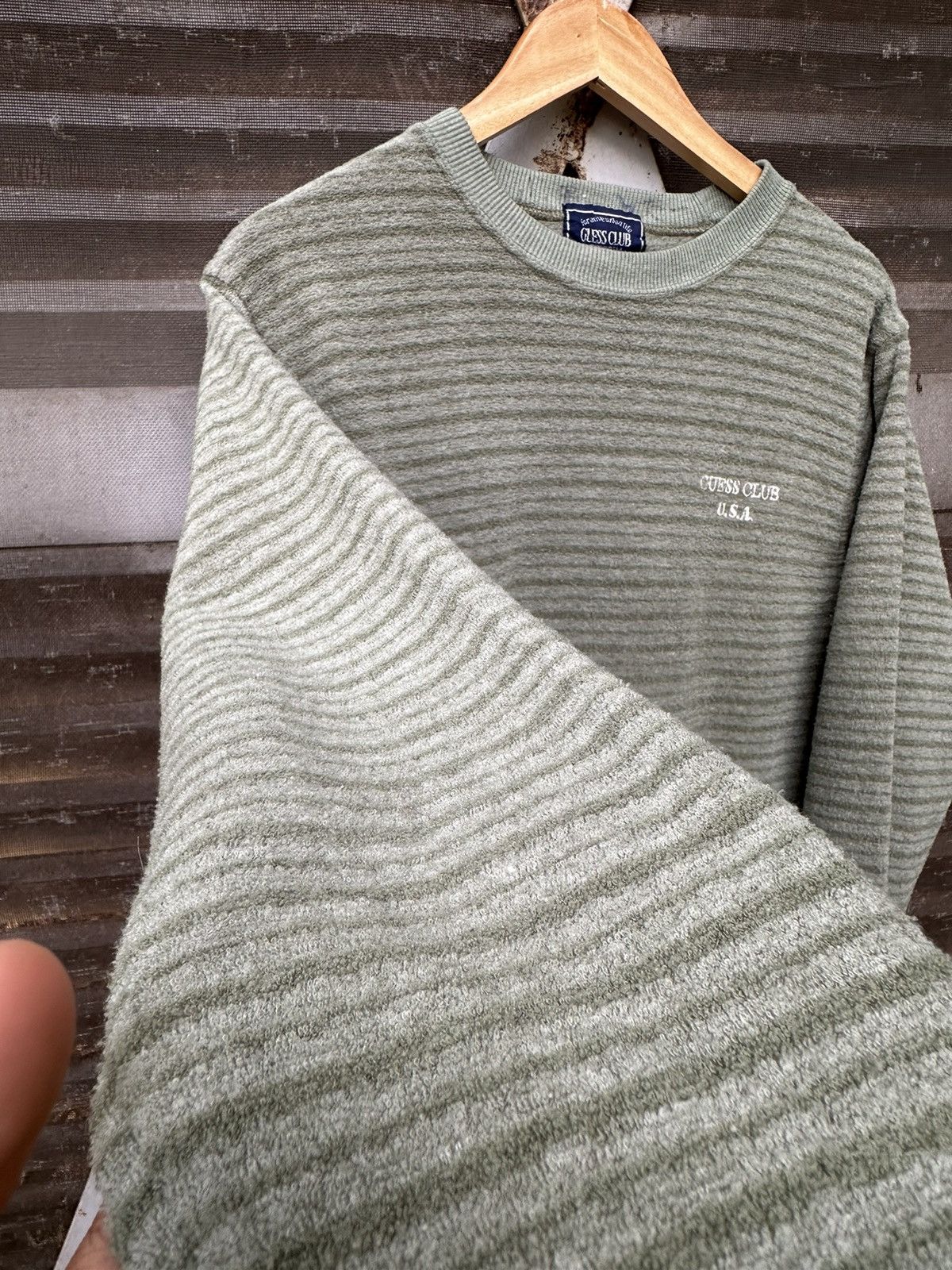 Guess 👹Guess Fleece Crewneck Size US S / EU 44-46 / 1 - 7 Thumbnail