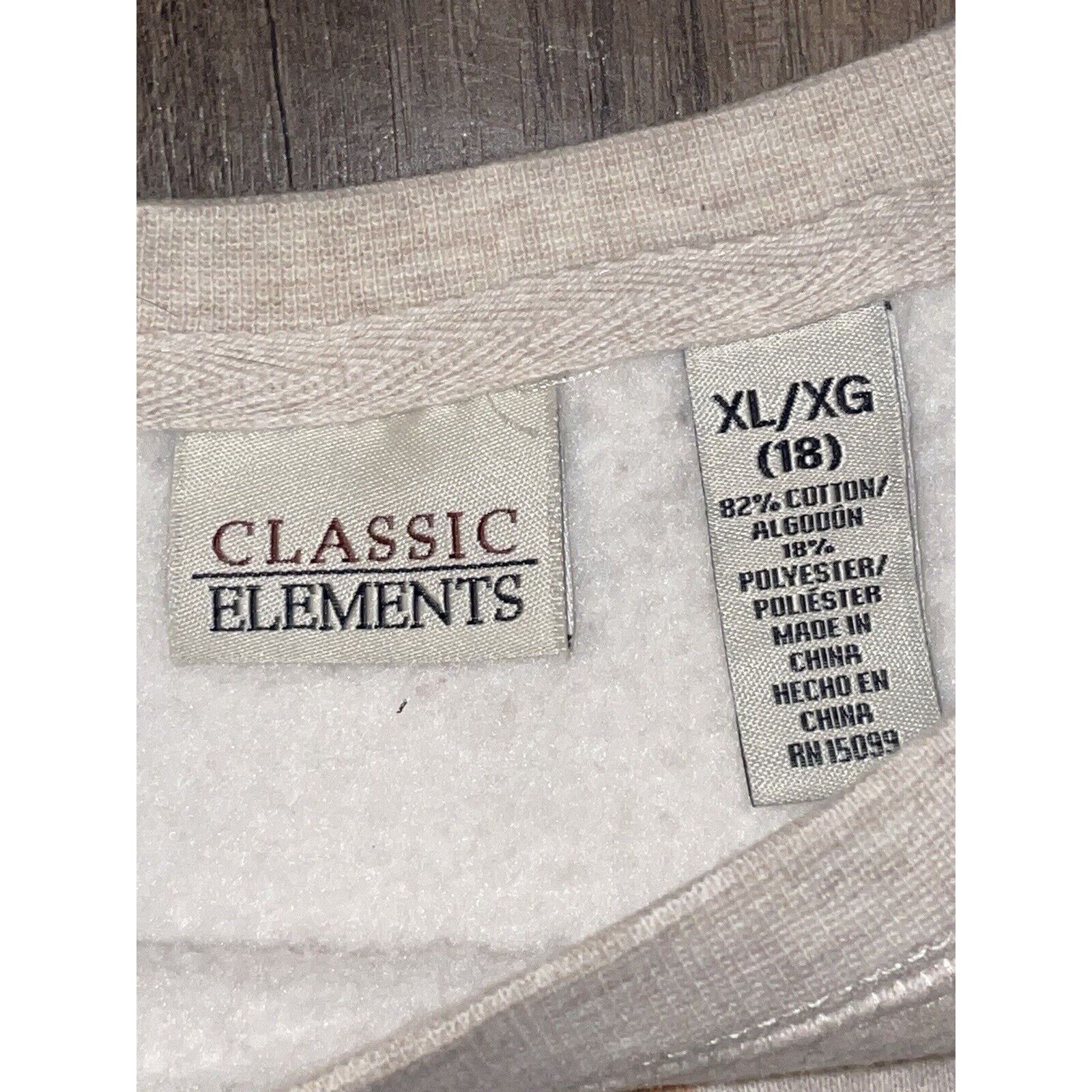 Vintage Vintage Floral Crewneck Sweatshirt Beige XL Granny Core Size US XL / EU 56 / 4 - 3 Thumbnail