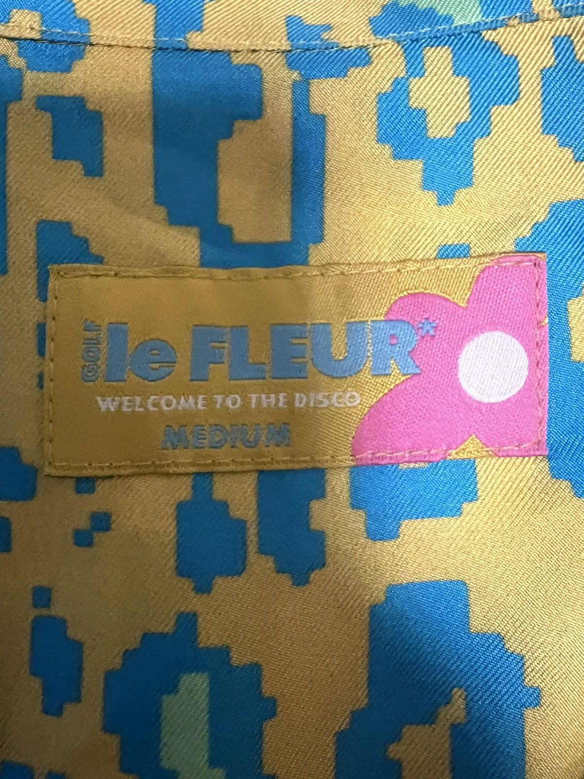 Golf le Fleur Golf Le Fluer - Digi Leopard Silk Button up. Size US M / EU 48-50 / 2 - 3 Thumbnail