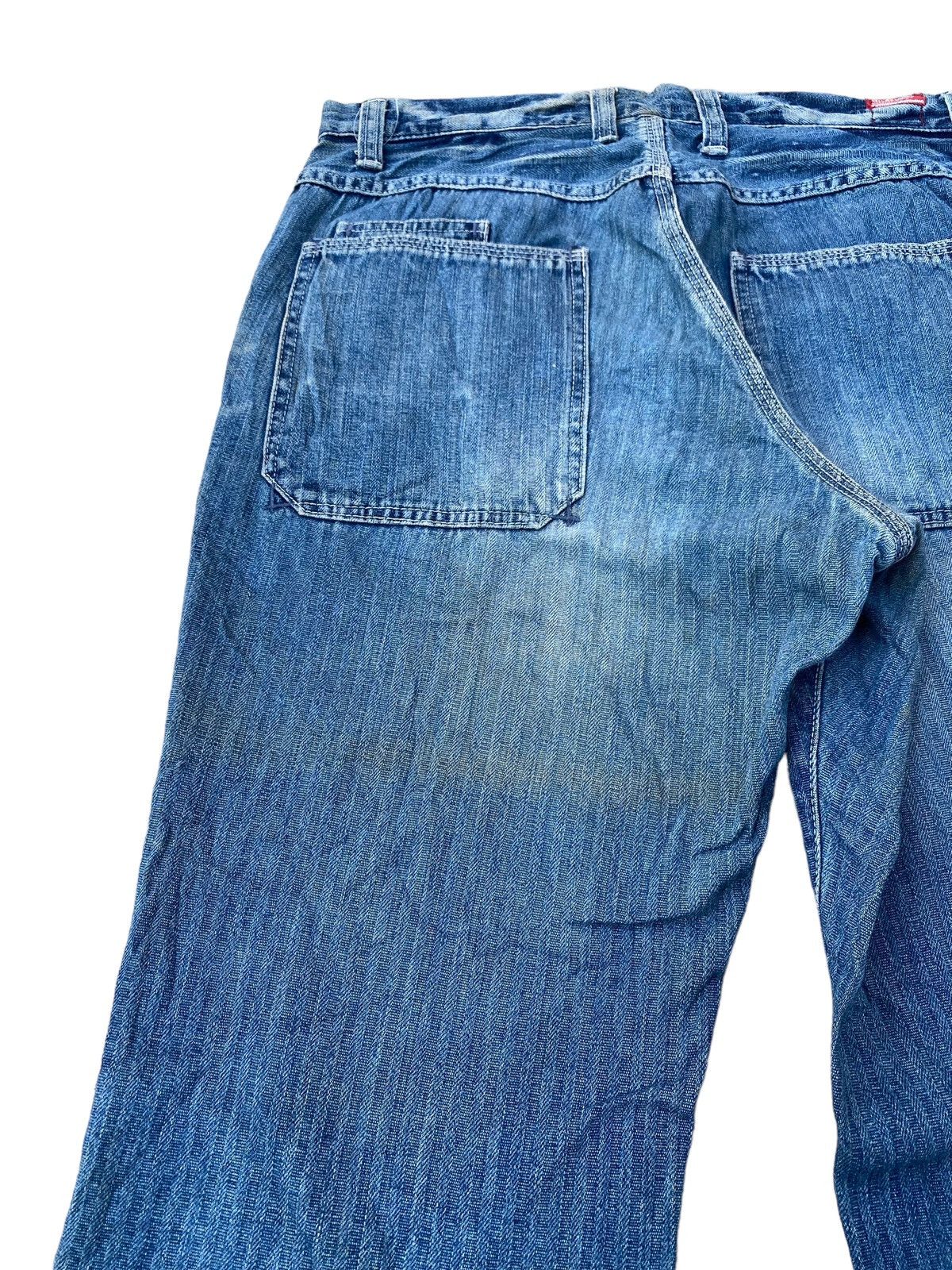 Japanese Brand Vintage Blue Way Faded Pant Size US 34 / EU 50 - 6 Thumbnail