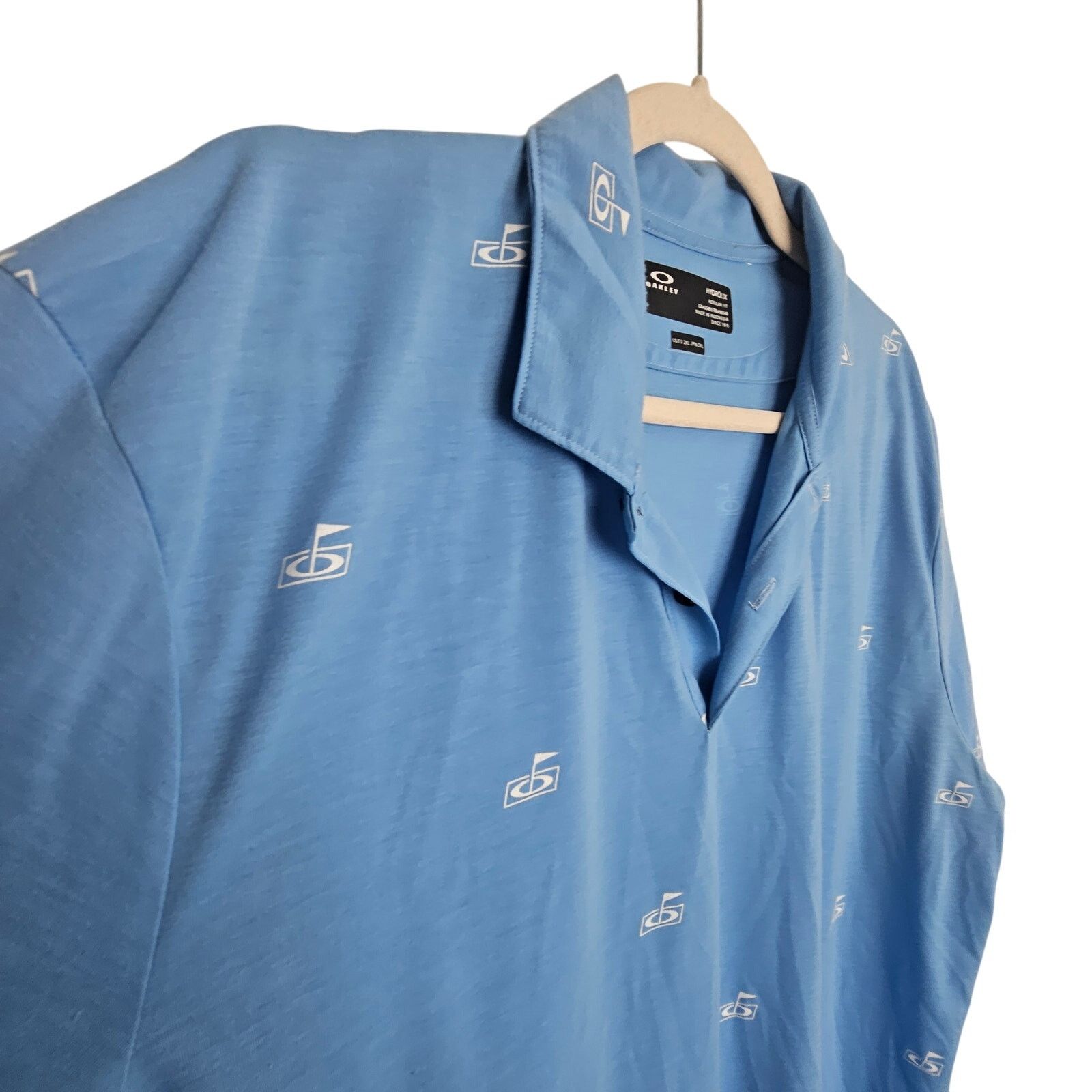 Oakley Oakley Mens Hydrolix Golf Polo Shirt 2XL Regular Fit Stretch Size US XXL / EU 58 / 5 - 5 Thumbnail