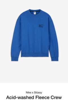 Stussy Nike Acid Wash Fleece | Grailed