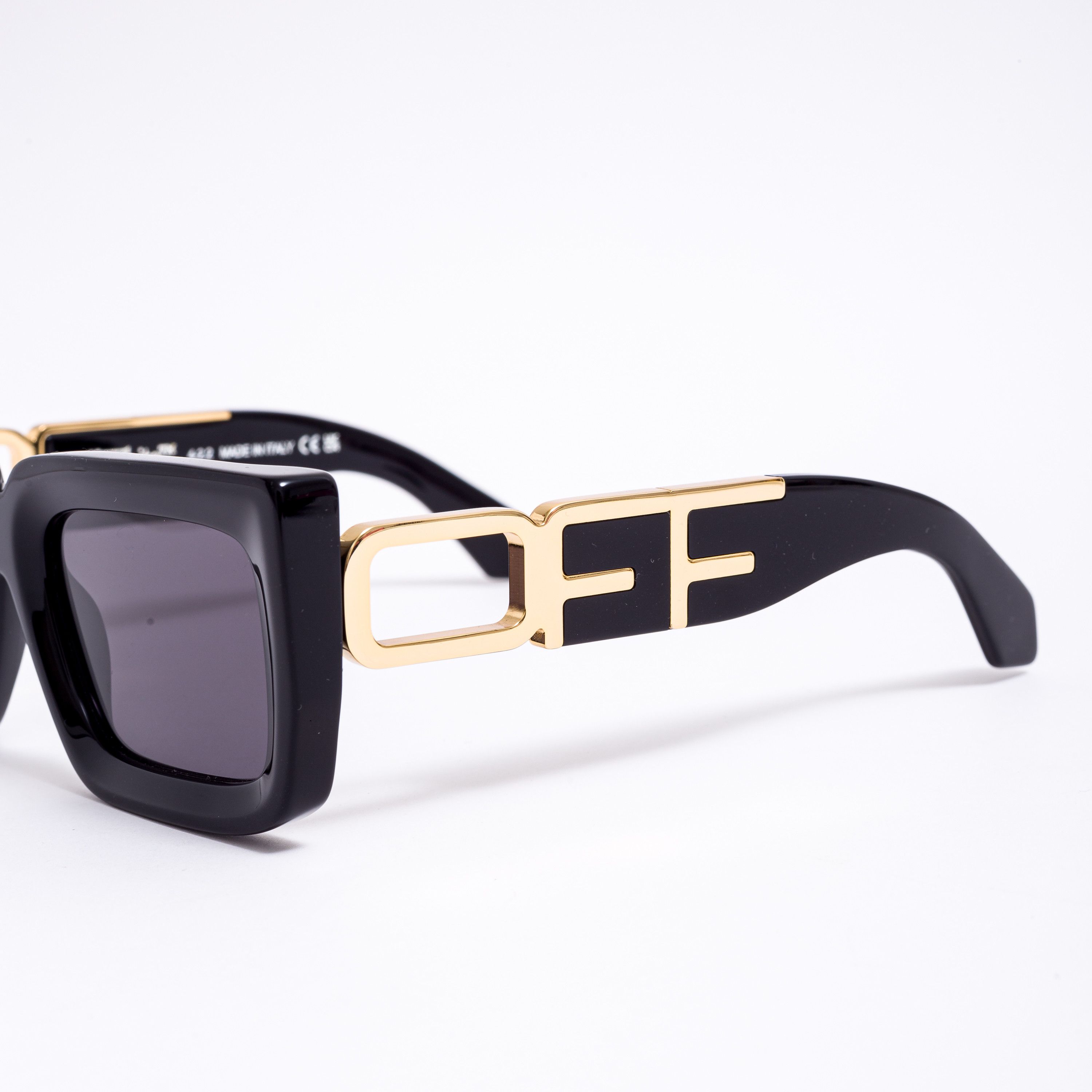 Off-White OFF WHITE Boston Rectangular Frame Sunglasses BLACK Size ONE SIZE - 3 Thumbnail