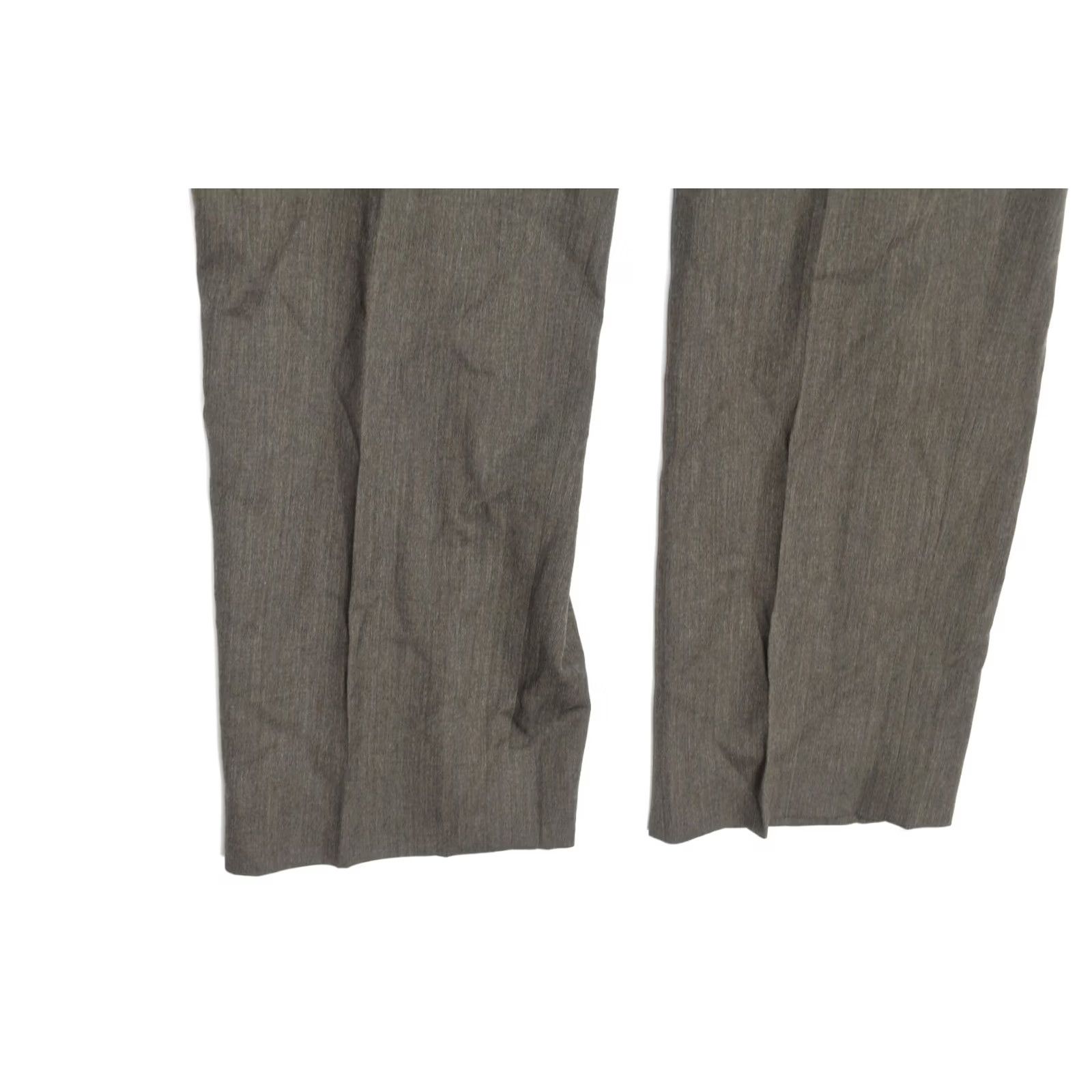 Brooks Brothers BROOKS BROTHERS MADISON Fit Trousers Pants Brown Wool Regular Fit Mens 40x30 Dress Pants Straight Front Pockets Slit/Dress Size US 40 / EU 56 - 4 Thumbnail