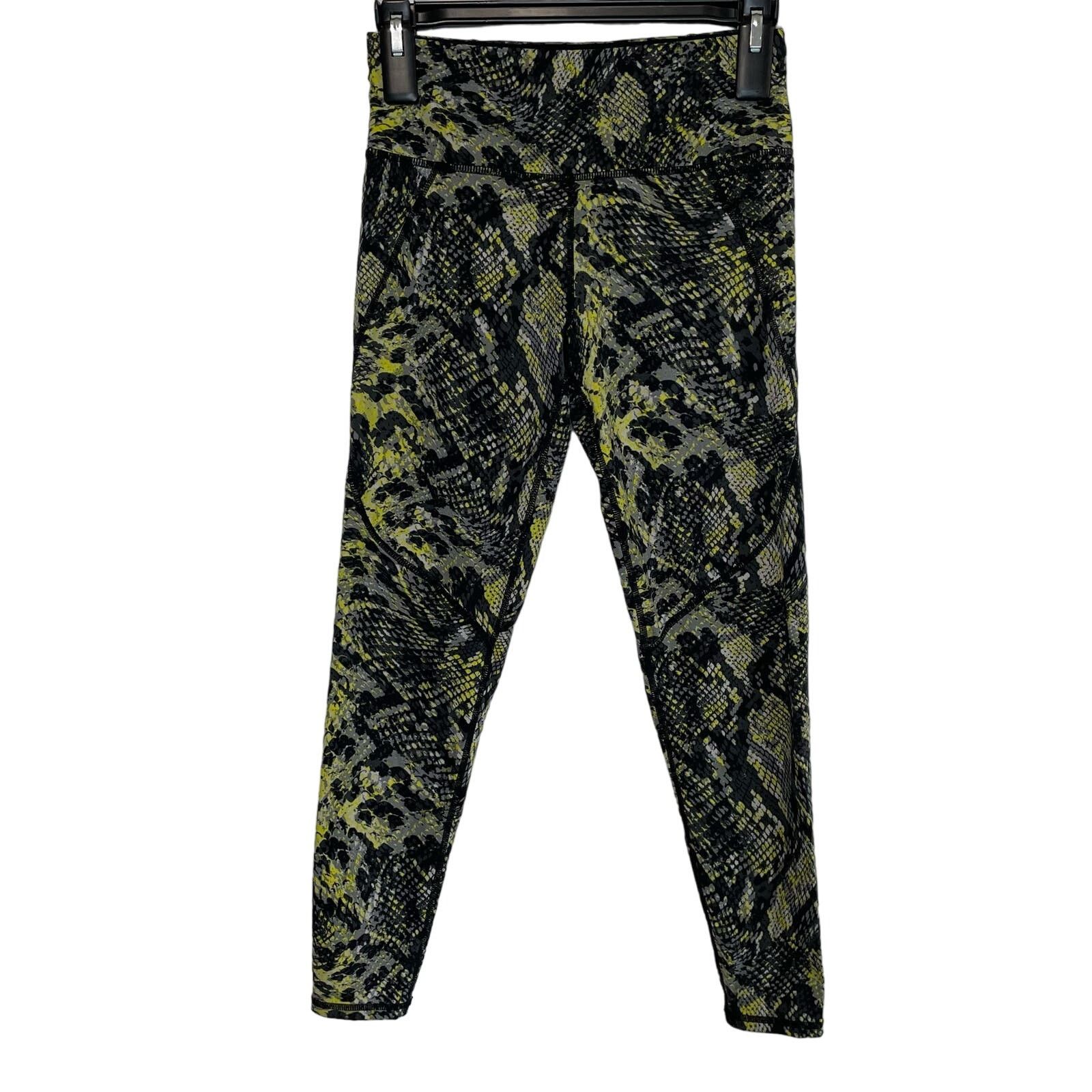 Sweaty Betty Sweaty Betty The Power Leggings XS 7/8 Length Snakeskin Size 26" / US 2 / IT 38 - 1 Thumbnail