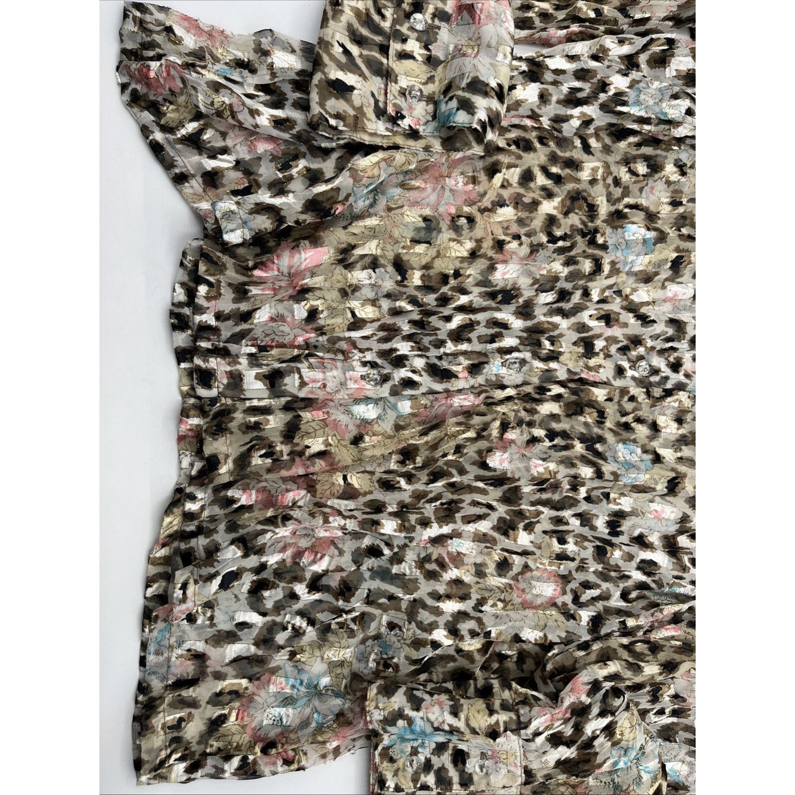 Other Ashley Stewart Plus Women's LIGHTWEIGHT Leopard ANIMAL PRINT Size XXL / US 16-18 / IT 52-54 - 13 Thumbnail