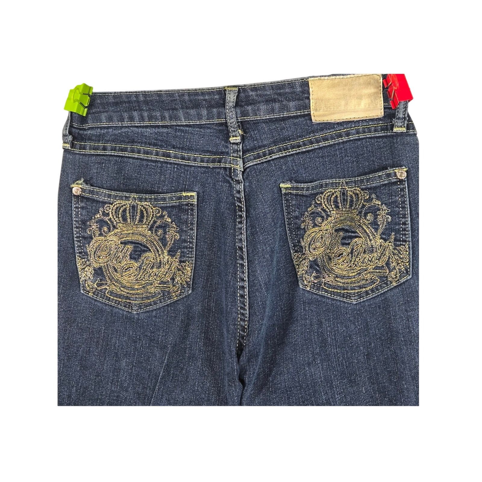 Other Vintage Y2K Old Skool Boot Cut Jeans Size 11/12 Size 34" / US 12 / IT 48 - 12 Thumbnail