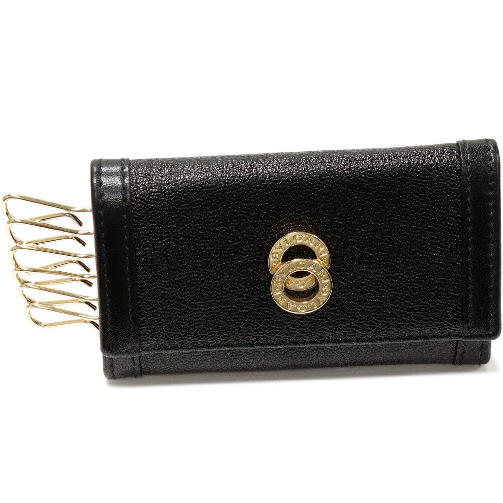 Bvlgari Bvlgari Bvlgari Calf Doppio Tondo Key Case 26867 Leather Key case 26867 DUTY FREE for USA Size ONE SIZE - 1 Thumbnail