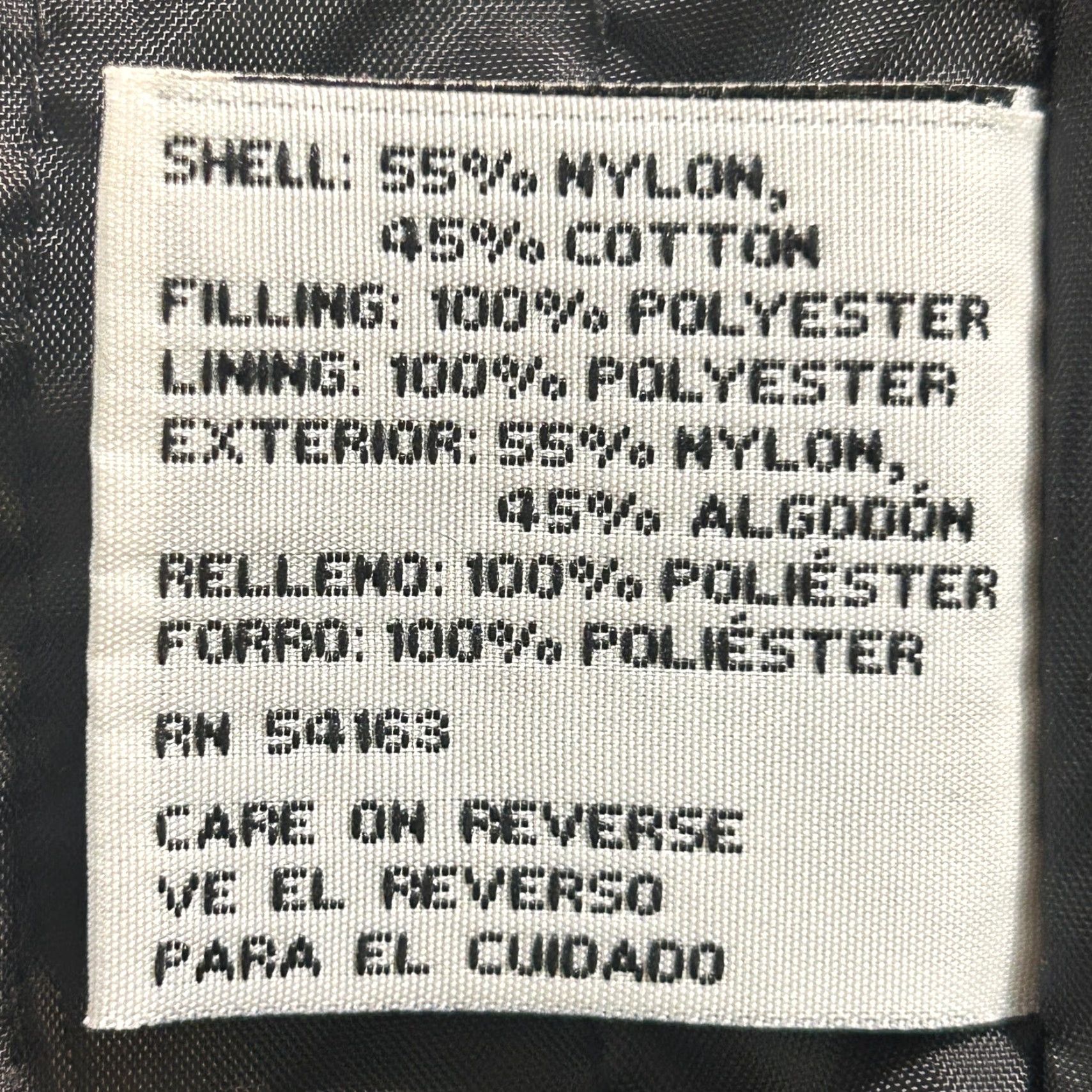 Kenneth Cole KENNETH COLE Jacket Mens Large Black Canvas Utility Full Zip Bomber Field Snap Zip Size US L / EU 52-54 / 3 - 6 Thumbnail