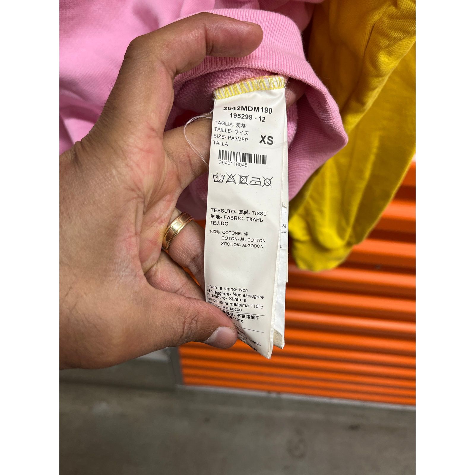MSGM MSGM Milano - Dream Cotton Sweater / XS / Pink Size XS / US 0-2 / IT 36-38 - 6 Thumbnail