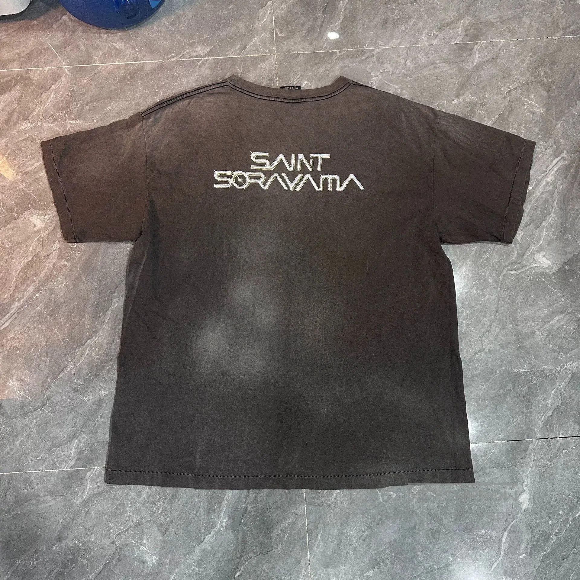 Saint Michael Saint Michael Vintage Wash Short Sleeve Shirt. Size US XXL / EU 58 / 5 - 2 Thumbnail