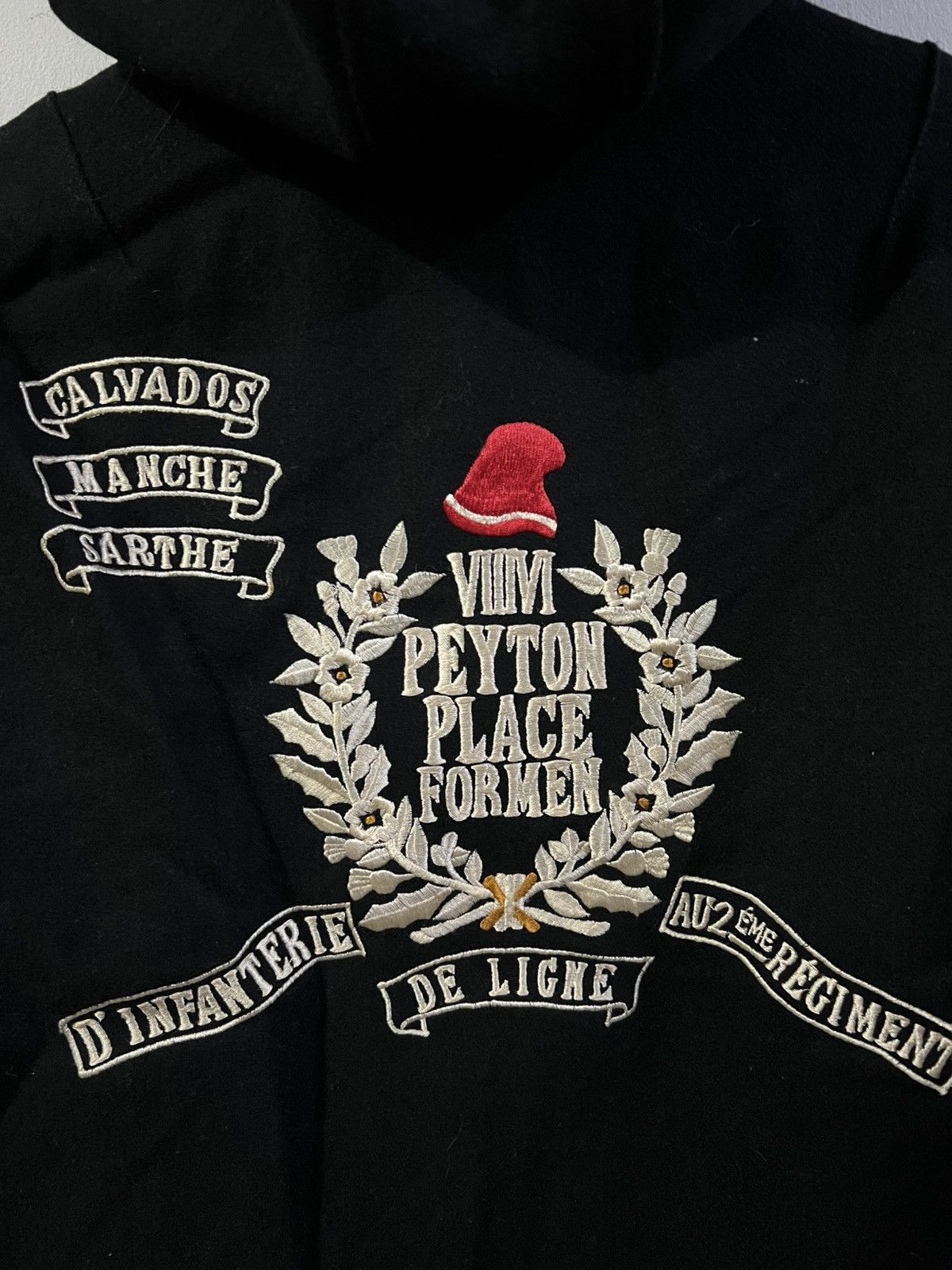 Japanese Brand × PPFM Peyton Place For Men Wool Bomber Jacket Size US L / EU 52-54 / 3 - 3 Thumbnail
