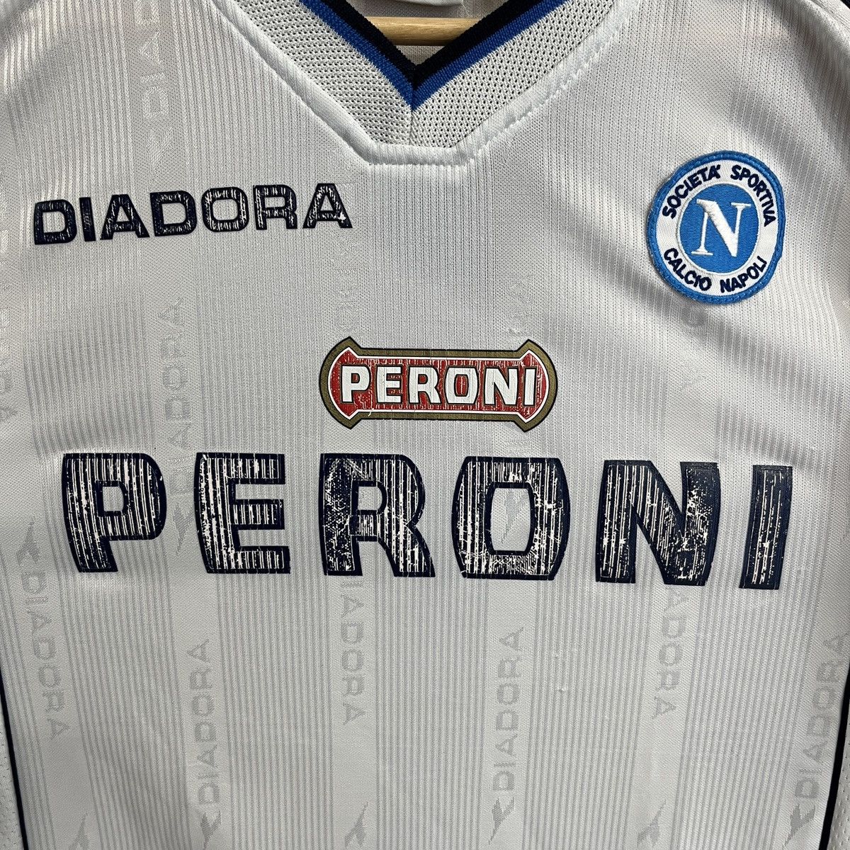 Diadora Vintage Napoli 2000-01 Away Diadora Football Jersey Size US M / EU 48-50 / 2 - 5 Thumbnail