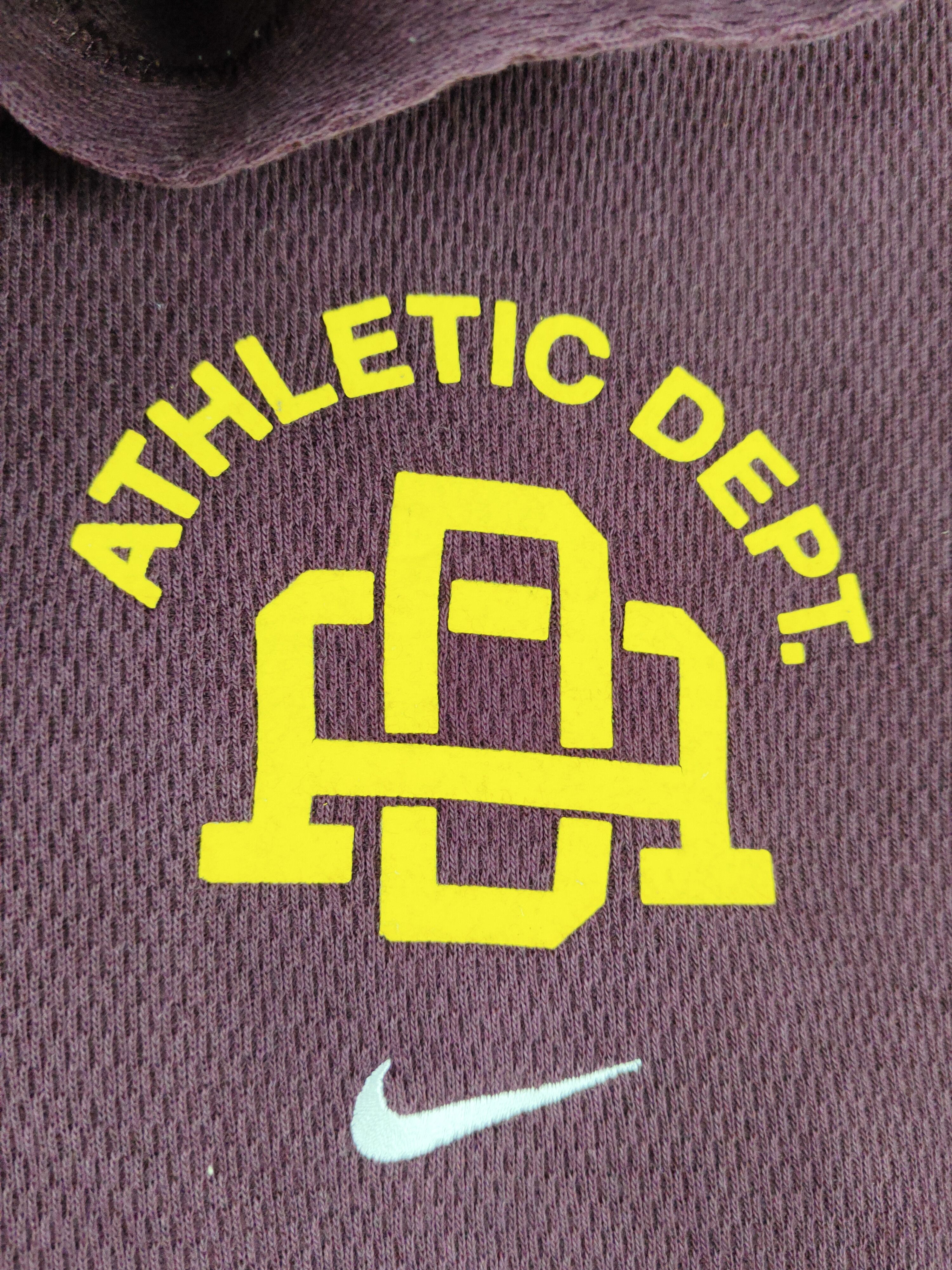 Japanese Brand × Vintage VINTAGE 💥 The Athletic Dept. Purple Hoodie Sweaters Size US L / EU 52-54 / 3 - 5 Thumbnail