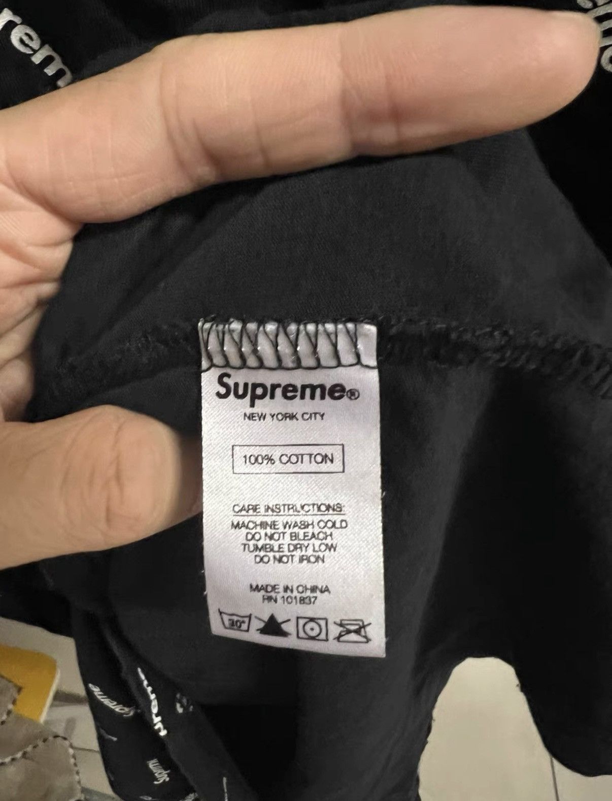 Supreme Supreme 18FW Scatter Ringer Tee Size US L / EU 52-54 / 3 - 4 Thumbnail