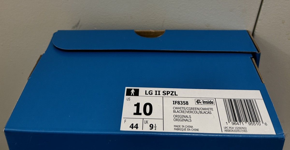 Adidas Size 10 - adidas LG2 SPZL x Liam Gallagher Low Bottle Green Size US 10 / EU 43 - 11 Thumbnail