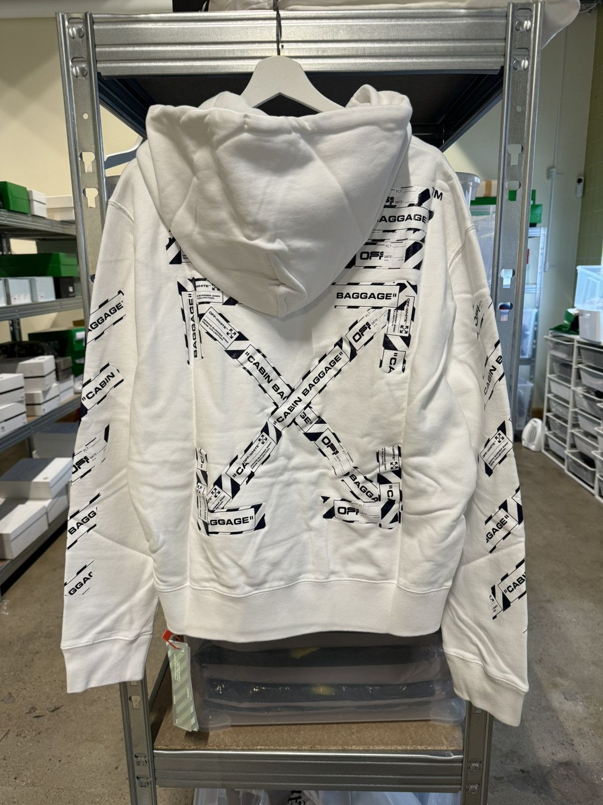 Off white hoodie xl hotsell