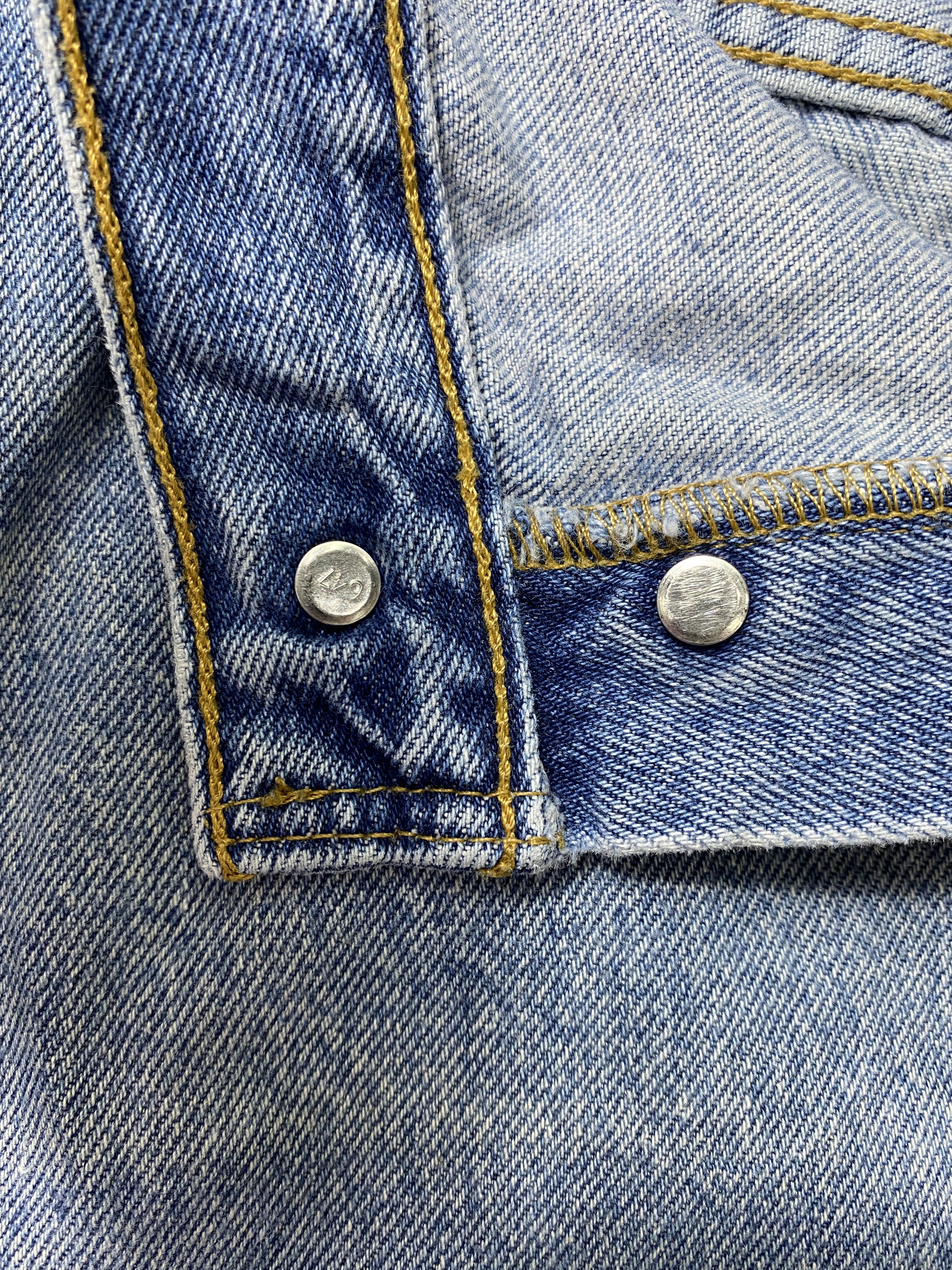 Japanese Brand Blue Wash Vintage Levi's 501 Jeans 41x30 Denim -JN2276 Size US 41 - 7 Thumbnail
