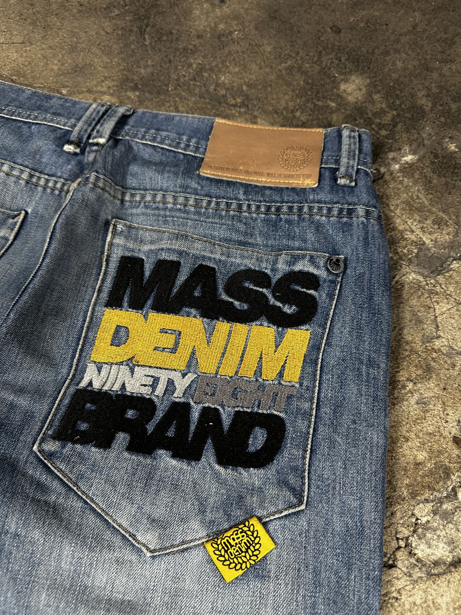 Vintage 00s Vintage Hiphop Oversized Rap JNCO Style Jeans 2000s Y2k Size US 34 / EU 50 - 3 Thumbnail