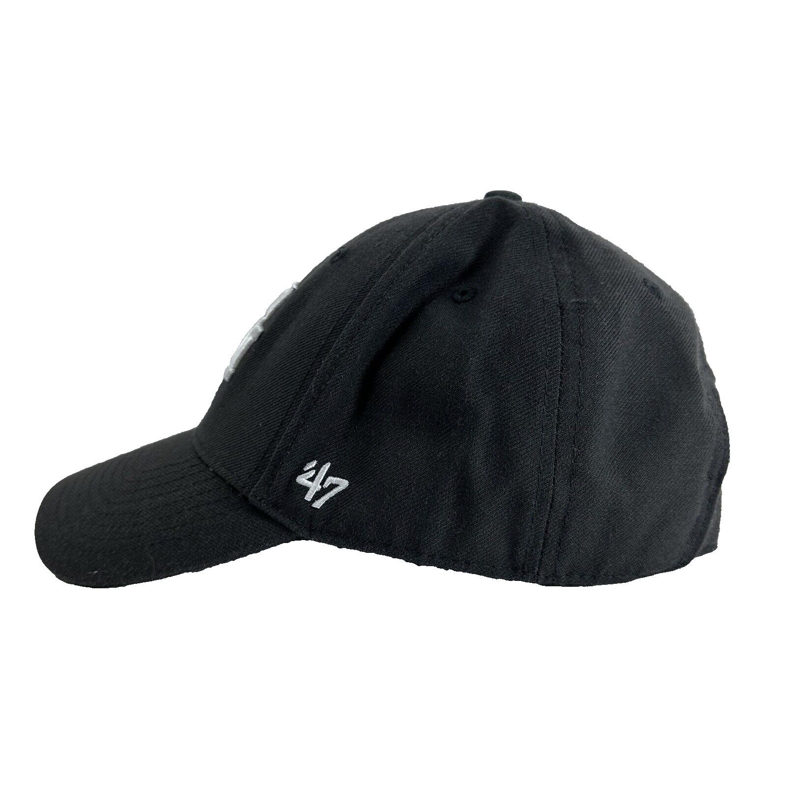47 Brand Texas A&M Black Cap White Beveled OLCP StrapBack 47Brand Size ONE SIZE - 4 Thumbnail