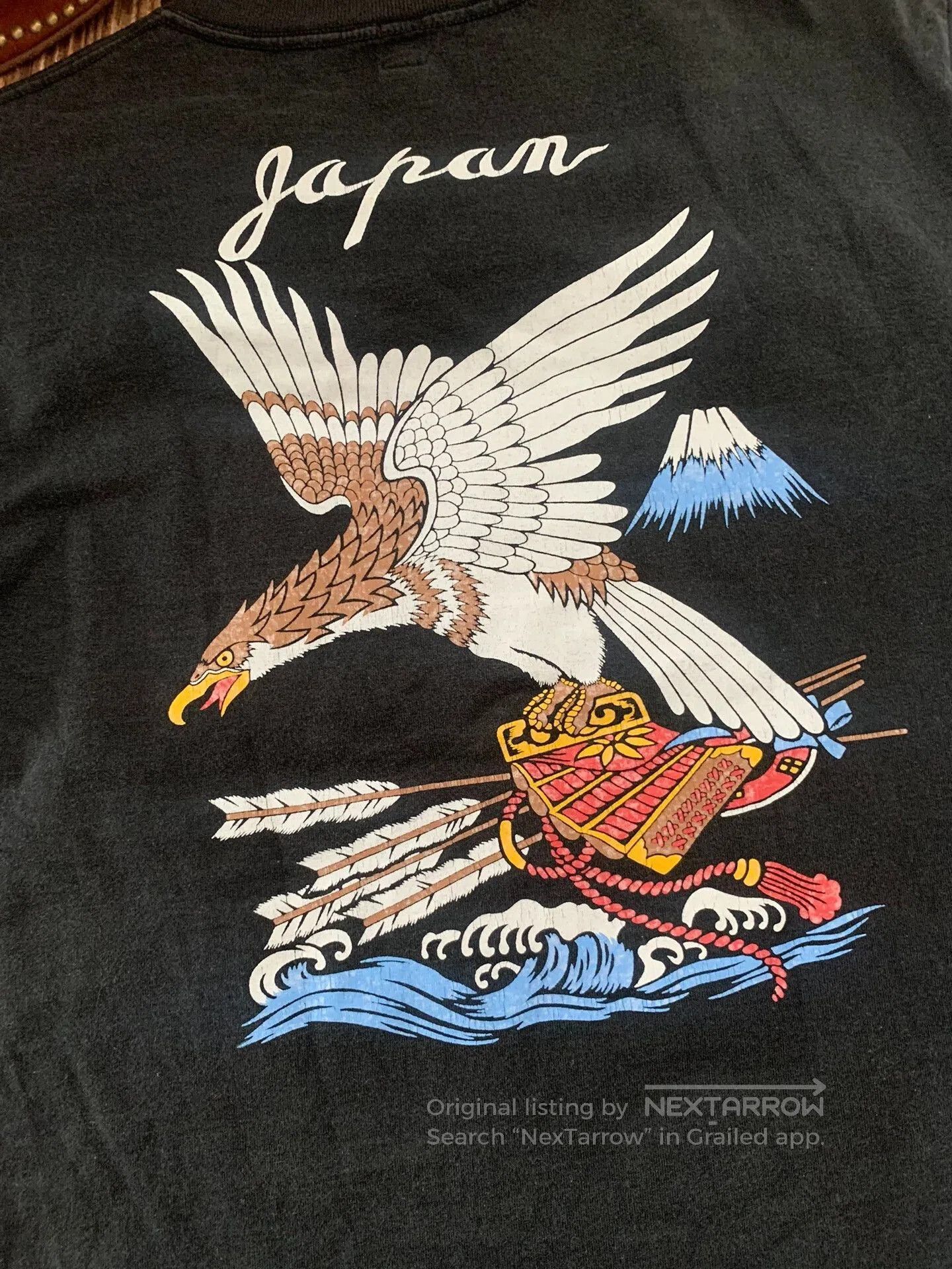 Pherrow's Japanese Eagle Print Short Sleeve T. Size US M / EU 48-50 / 2 - 4 Thumbnail