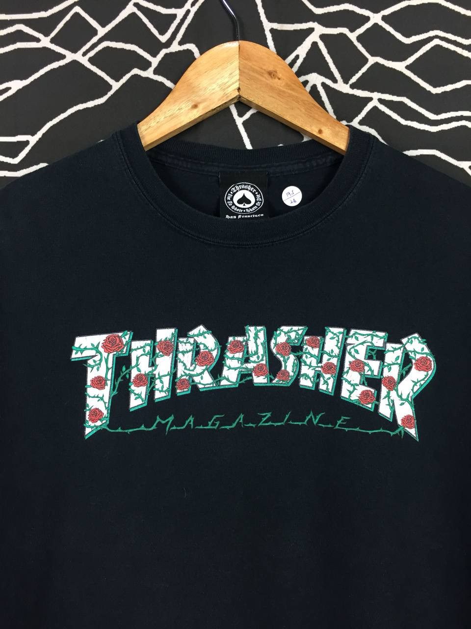 Thrasher × Vintage Vtg Thrasher Magazine Big Logo Skateboards Tee Size US M / EU 48-50 / 2 - 3 Thumbnail