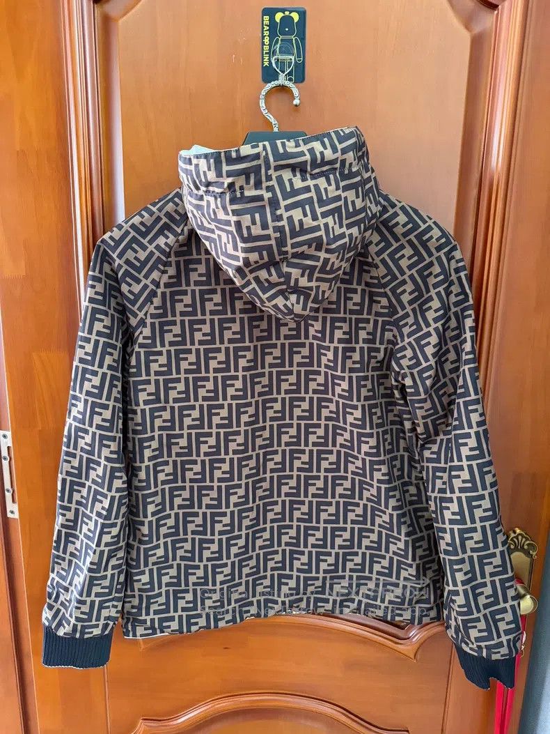 Fendi Two-Way Wearable Monogram FF Jacket