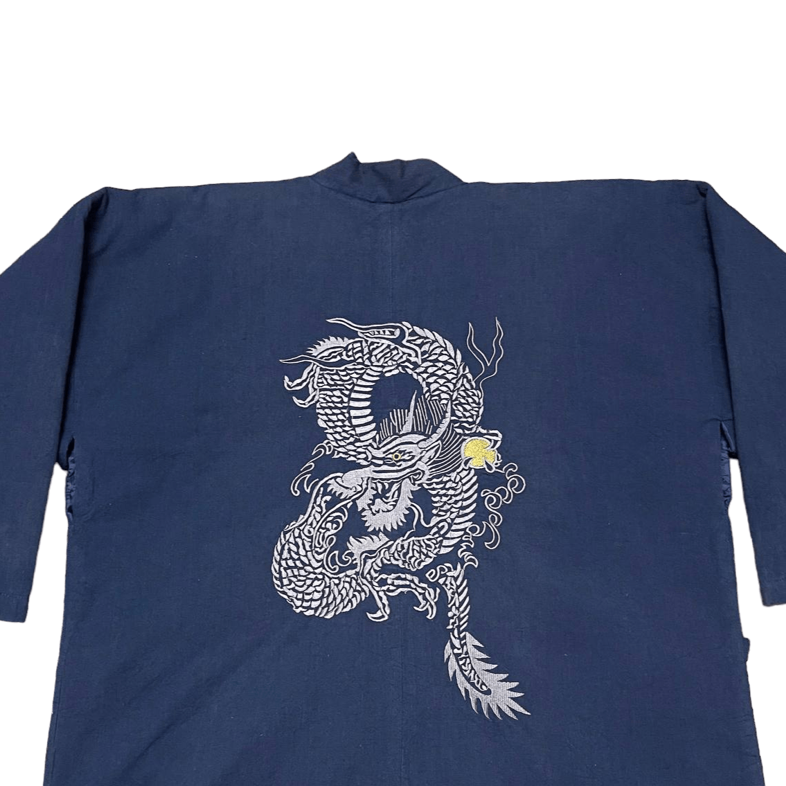 Edition Japan Vtg Monk's Clothes Kimono Japan Dragon Indigo Edition Japan Size US L / EU 52-54 / 3 - 2 Thumbnail
