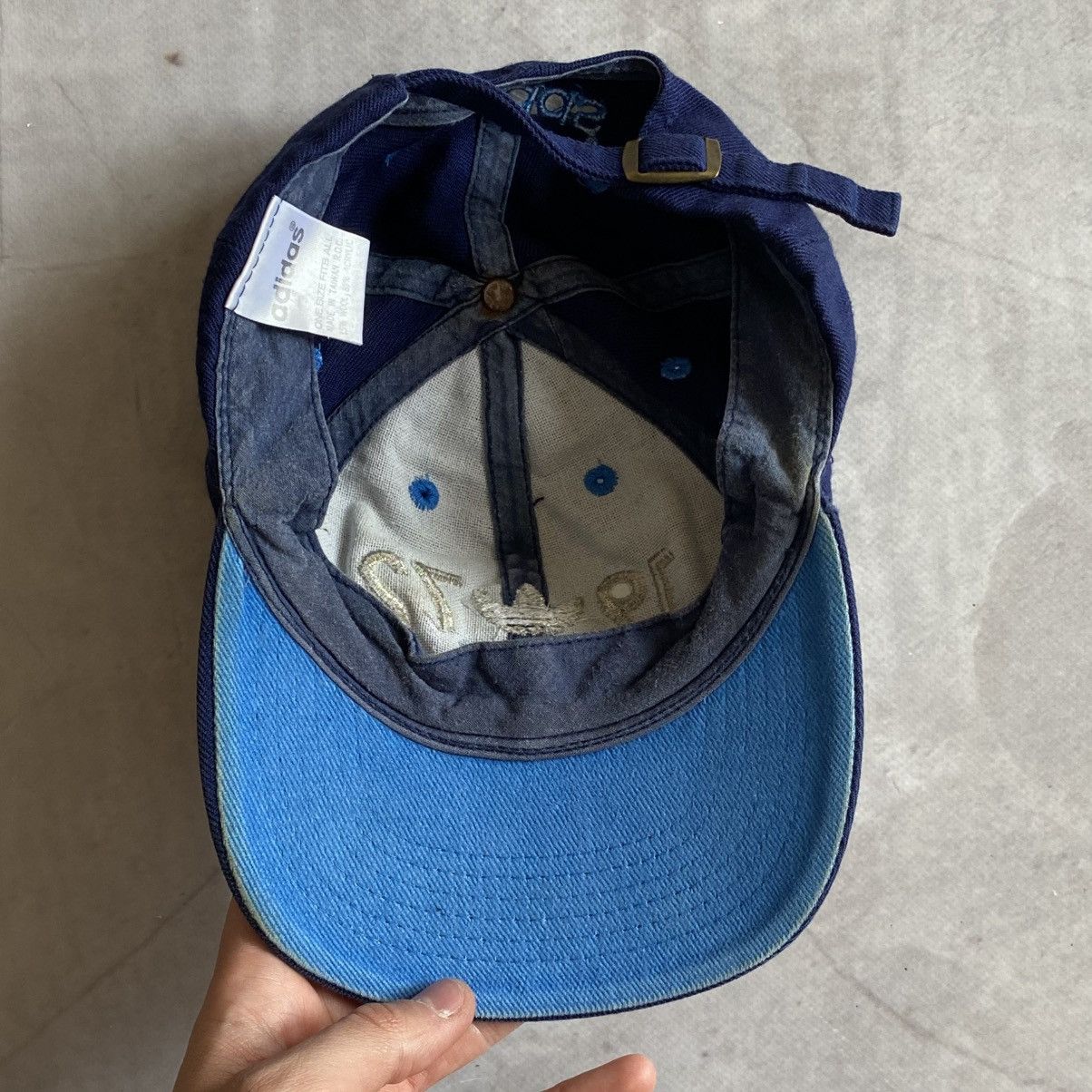 Adidas × Nike × Vintage 90s Vintage Adidas Embroidered 1972 Logo Cap Hat Y2K Size ONE SIZE - 6 Thumbnail