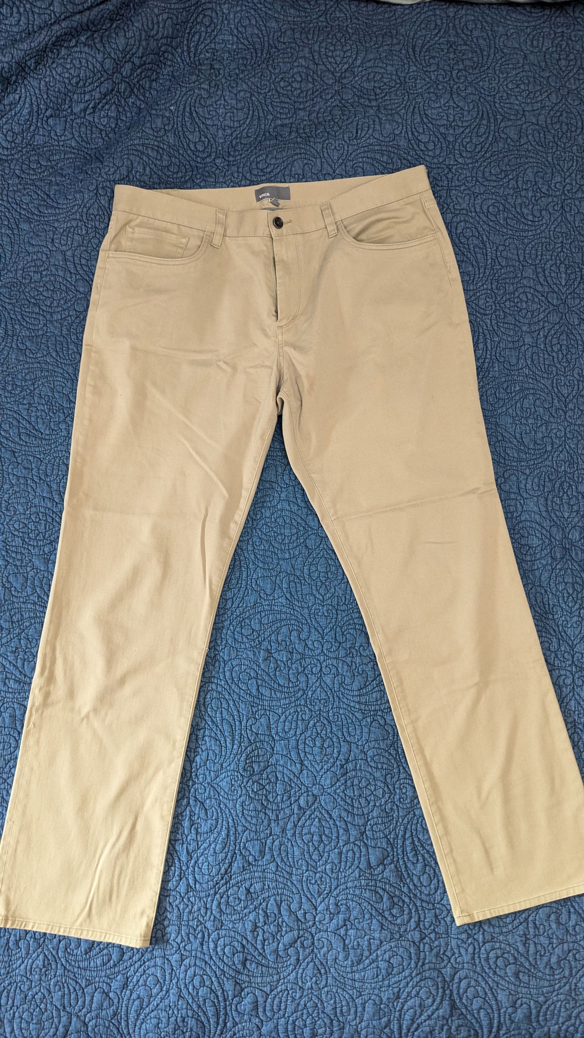 Vince Vince 5 Pocket Chinos Tan/Khaki Size US 38 / EU 54 - 1 Thumbnail
