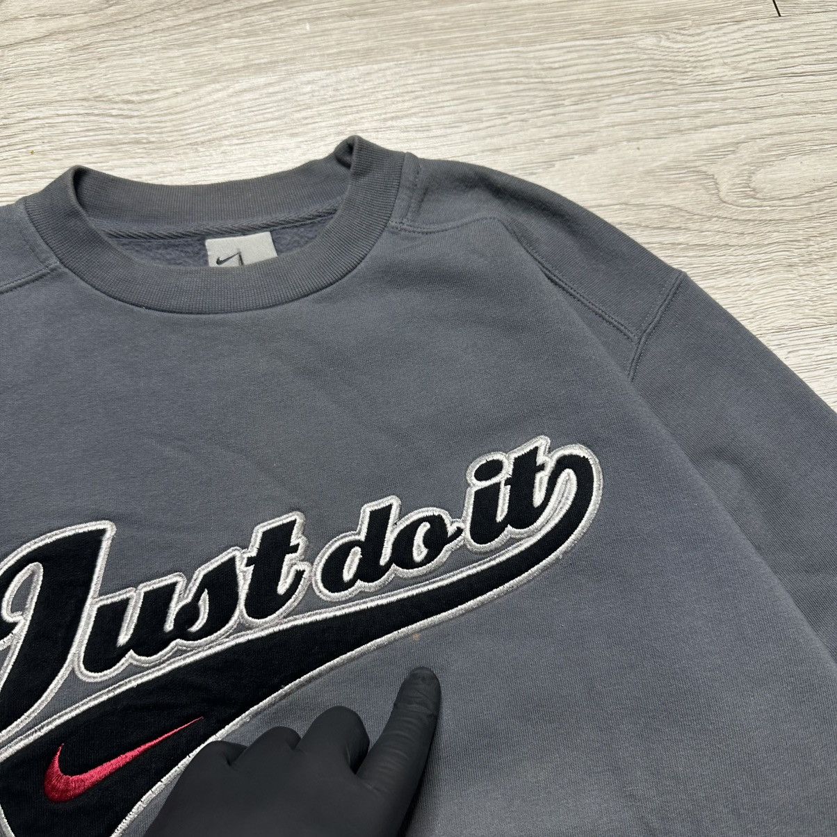 Nike Vintage Nike sweatshirt Just do it it oversize with Big logo Size US S / EU 44-46 / 1 - 4 Thumbnail