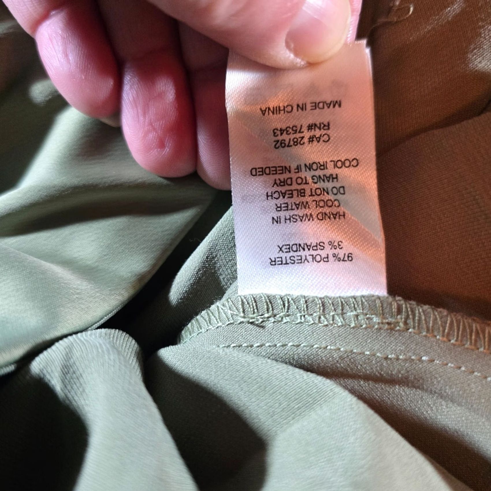 Joie JOIE Pants Womens Size 6 Green Satin Wide-Leg Cropped Casual Pull On Cropped Wide Leg Fashion Pants Women Size 28" / US 6 / IT 42 - 7 Thumbnail