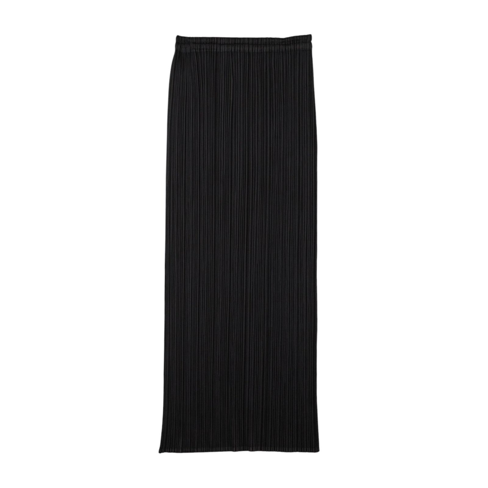 Issey Miyake Pleats Please Deep Purple Maxi Skirt Size 26" / US 2 / IT 38 - 2 Thumbnail
