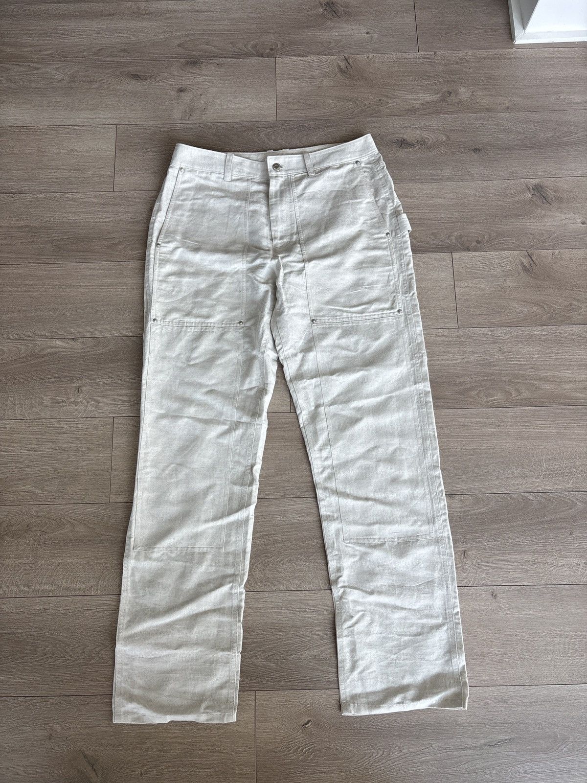 Helmut Lang Carpenter High Waist Straight Leg Trousers Size US 32 / EU 48 - 2 Thumbnail