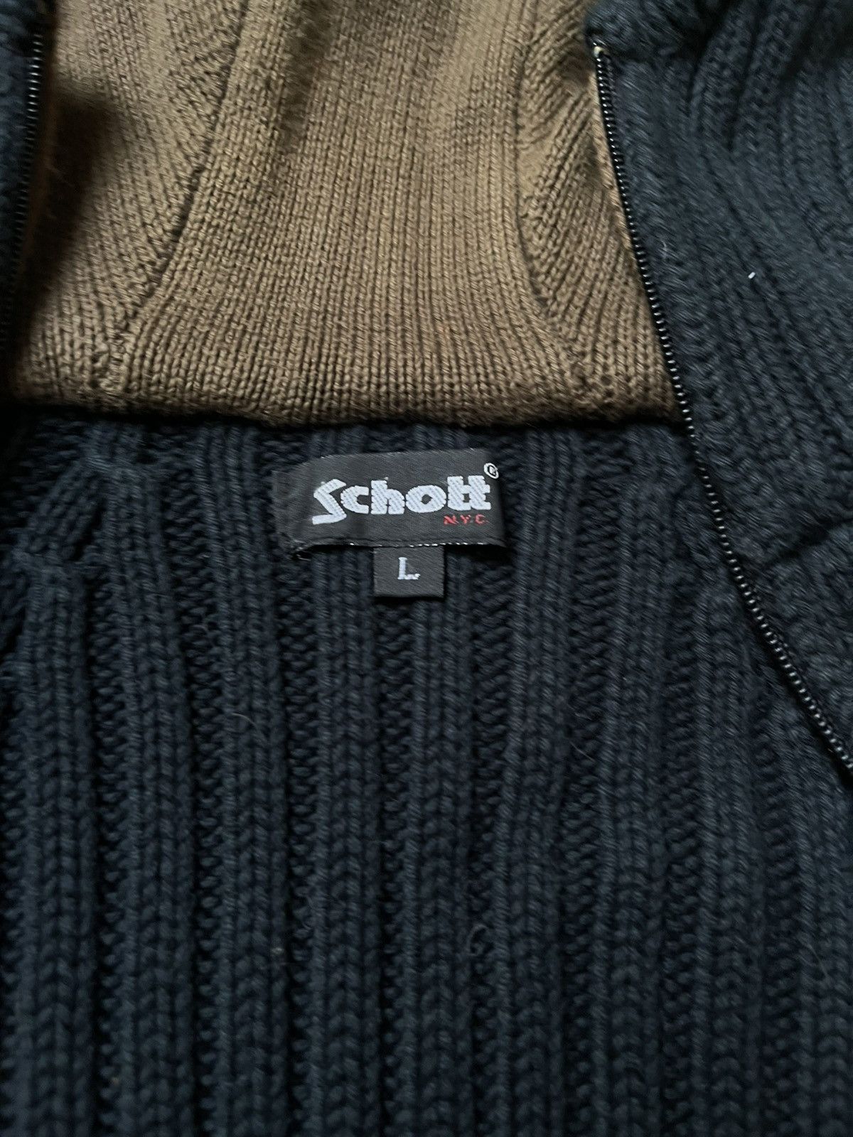 Schott Schott Balaclava Sweater Size US L / EU 52-54 / 3 - 4 Thumbnail