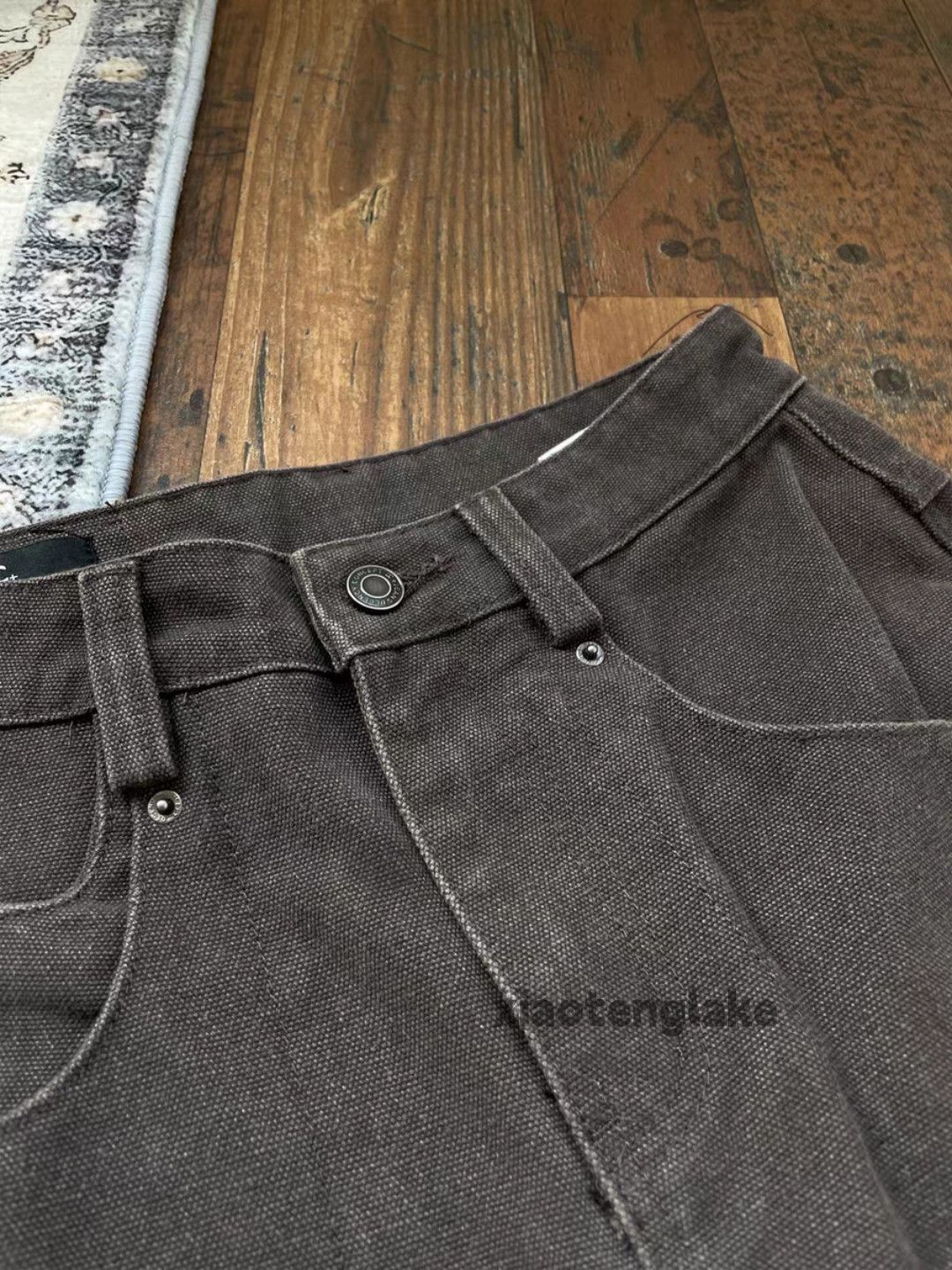 Vintage Xtl retro washed faded loose baggy hiphop cargo pants Size US 32 / EU 48 - 5 Thumbnail