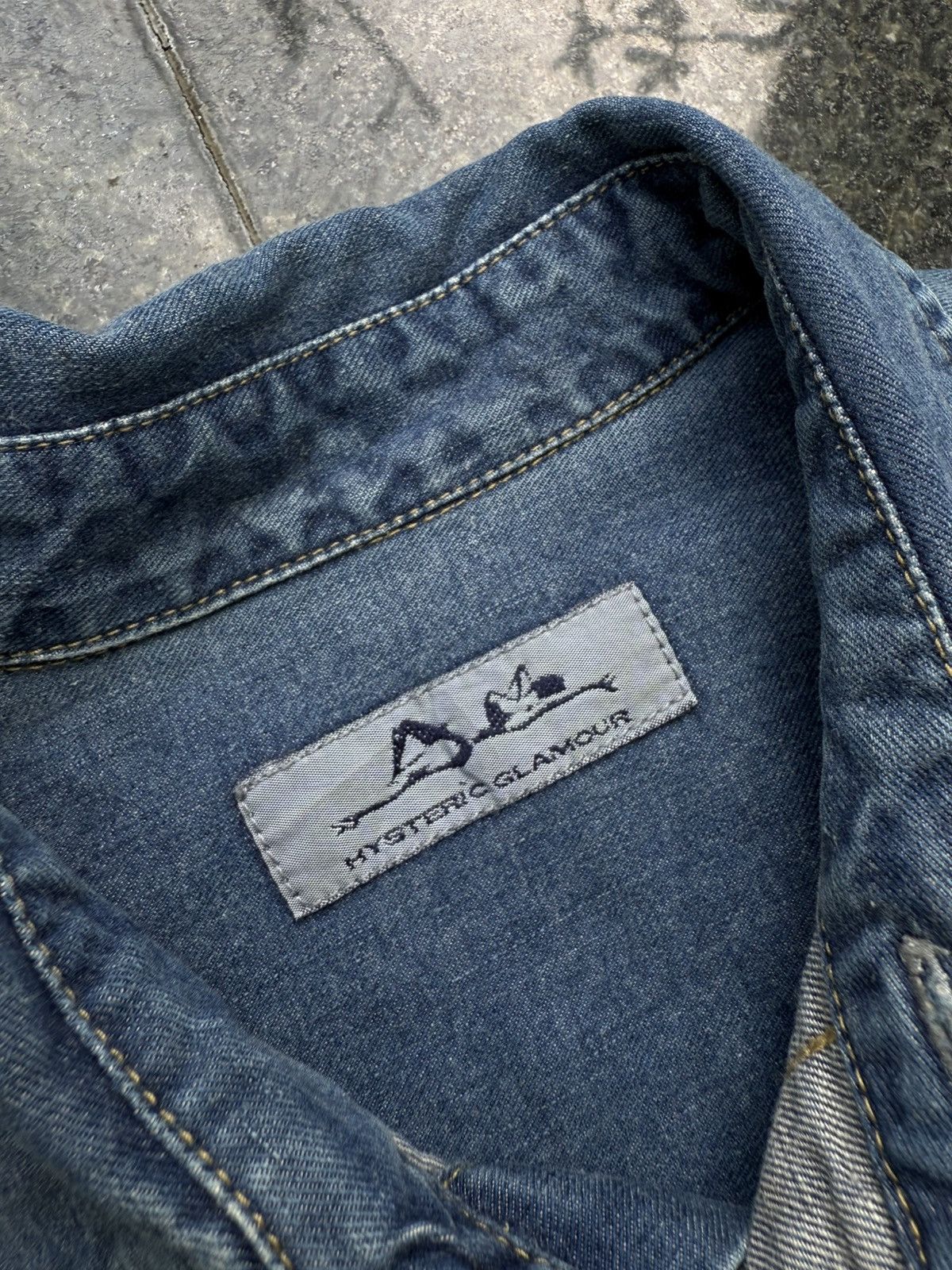 Hysteric Glamour 90’s HYSTERIC GLAMOUR RARE VINTAGE DENIM SHIRT RETRO Y2K Size US L / EU 52-54 / 3 - 12 Thumbnail