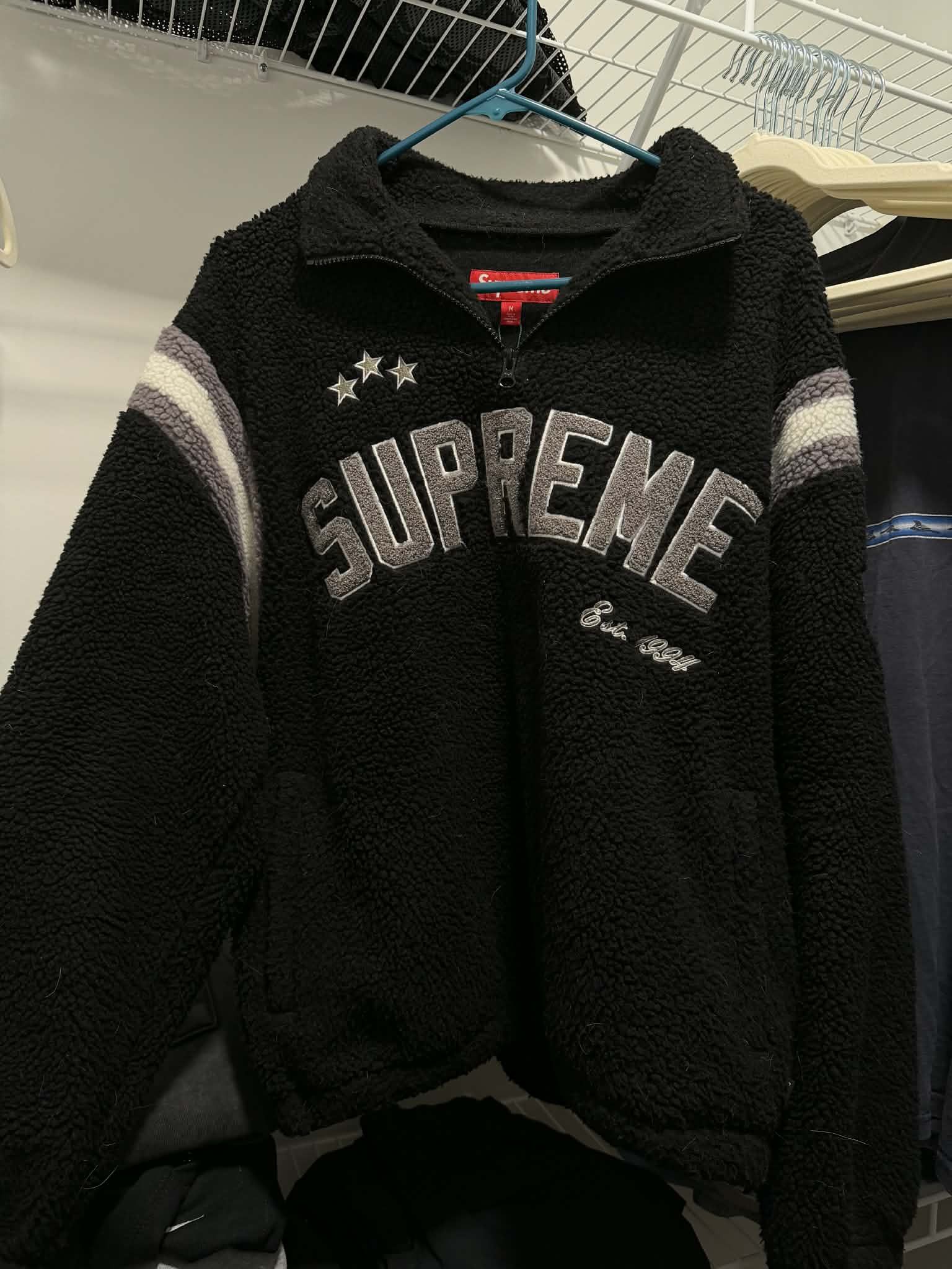 Supreme Supreme Arc Half Zip Fleece Pullover Size US M / EU 48-50 / 2 - 1 Thumbnail