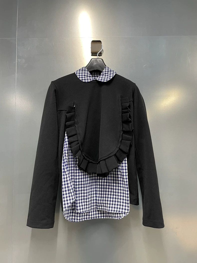 Comme des Garcons Comme Des Garcons Pleated cut-out with blouse and sweatshi Size S / US 4 / IT 40 - 1 Thumbnail