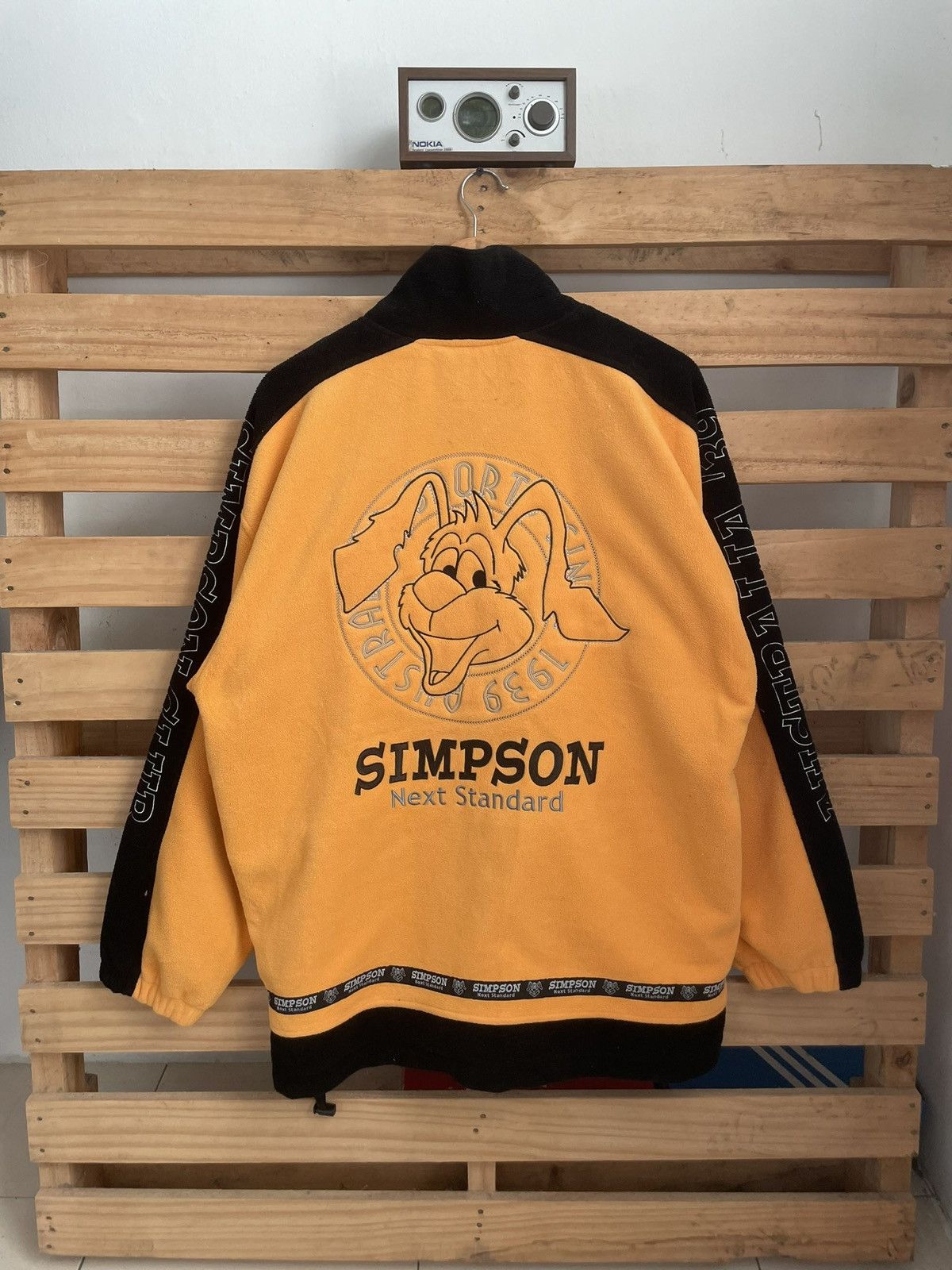 Japanese Brand Vintage Fleece Jacket Simpson Sport Australia Size US L / EU 52-54 / 3 - 2 Thumbnail