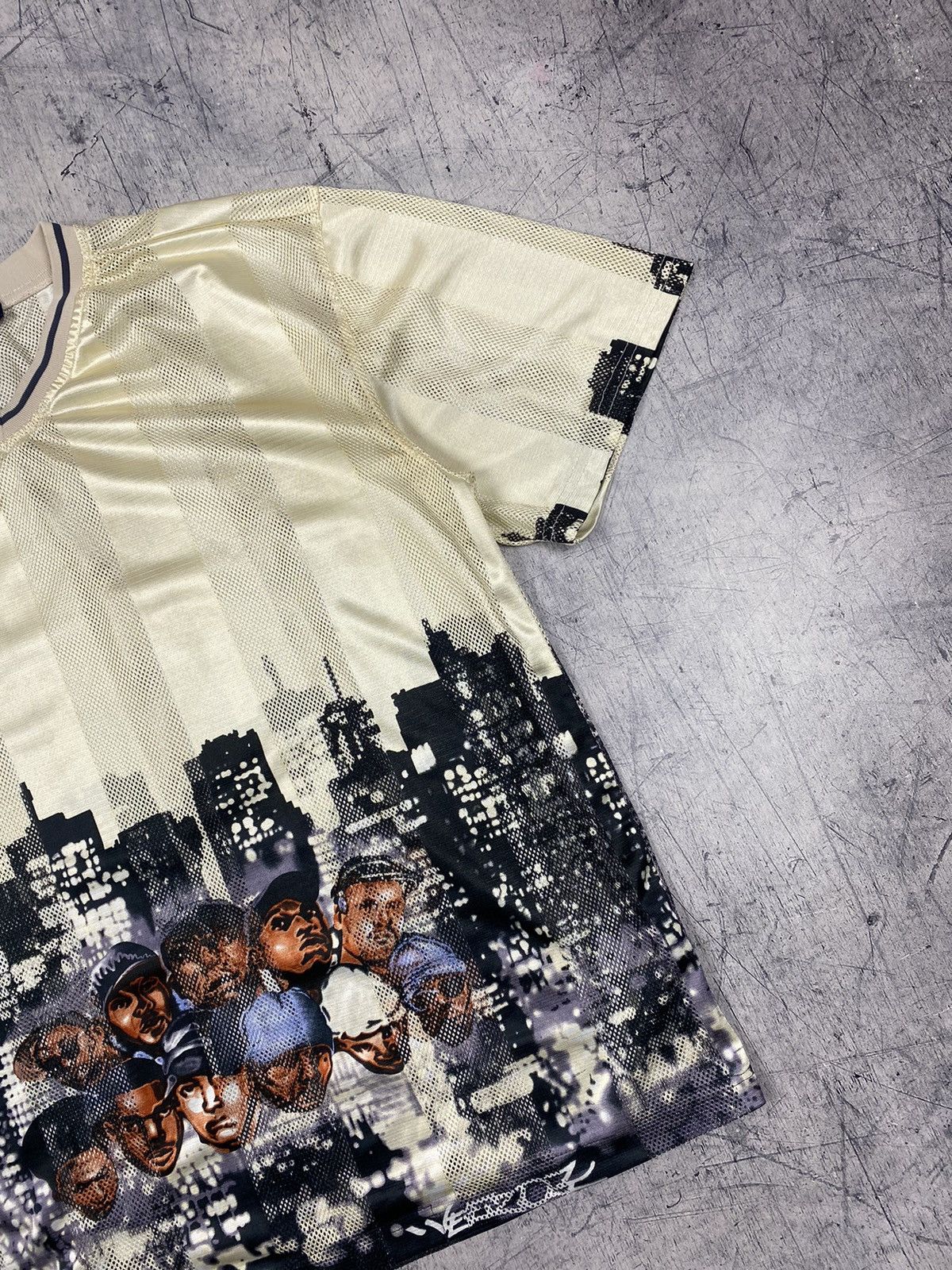 Rap Tees Vintage Rap y2k hip hop mesh Jersey tee 90’s Size US L / EU 52-54 / 3 - 3 Thumbnail