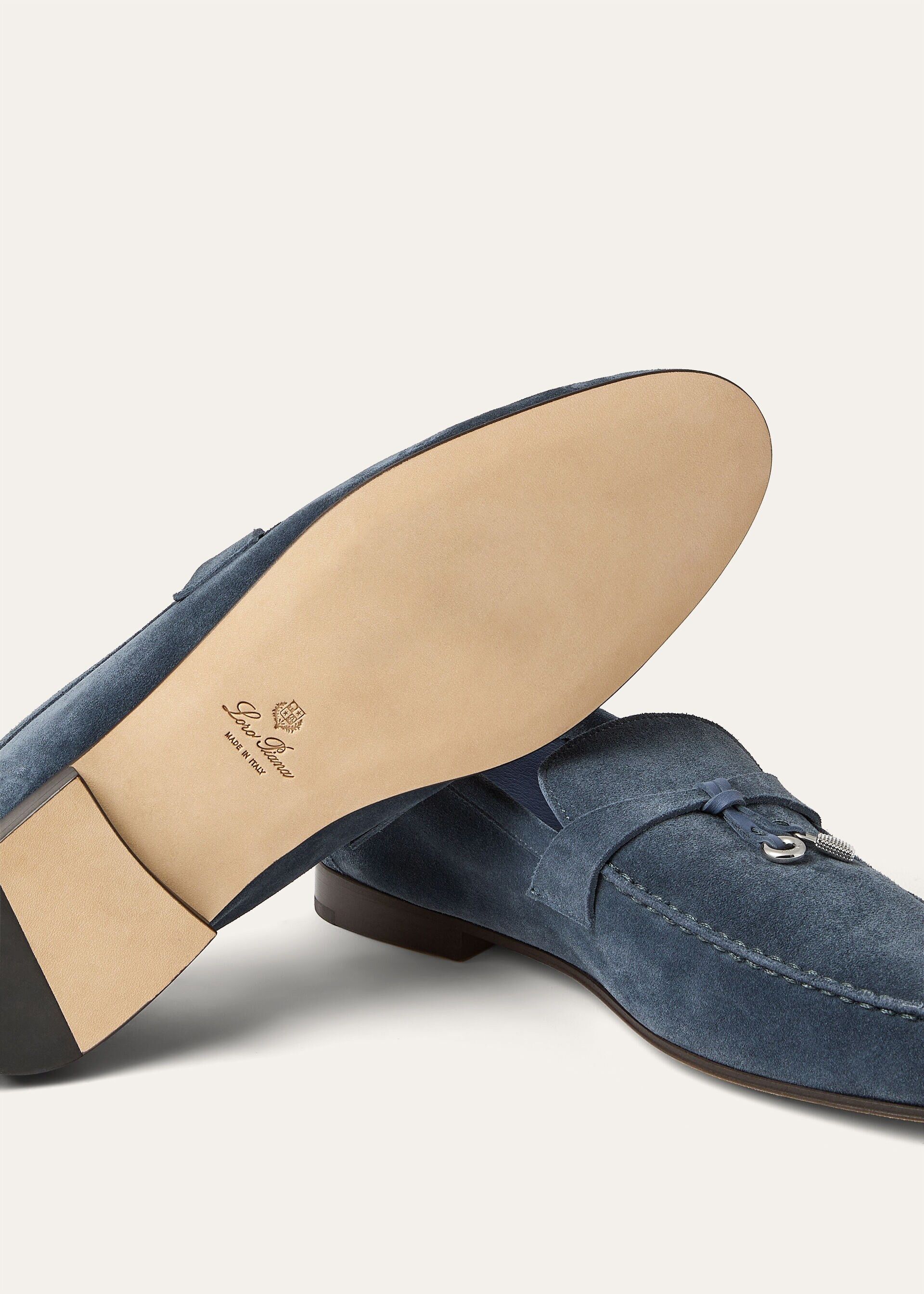 Loro Piana os11x0326 FAQ9903 Joan Loafers in Aegean Wave Size US 8 / IT 38 - 5 Thumbnail