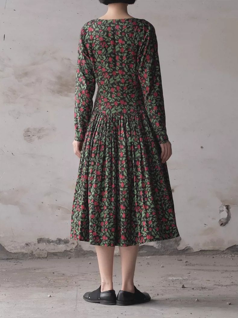 Kenzo KENZO Vintage floral dress Size XS / US 0-2 / IT 36-38 - 4 Thumbnail