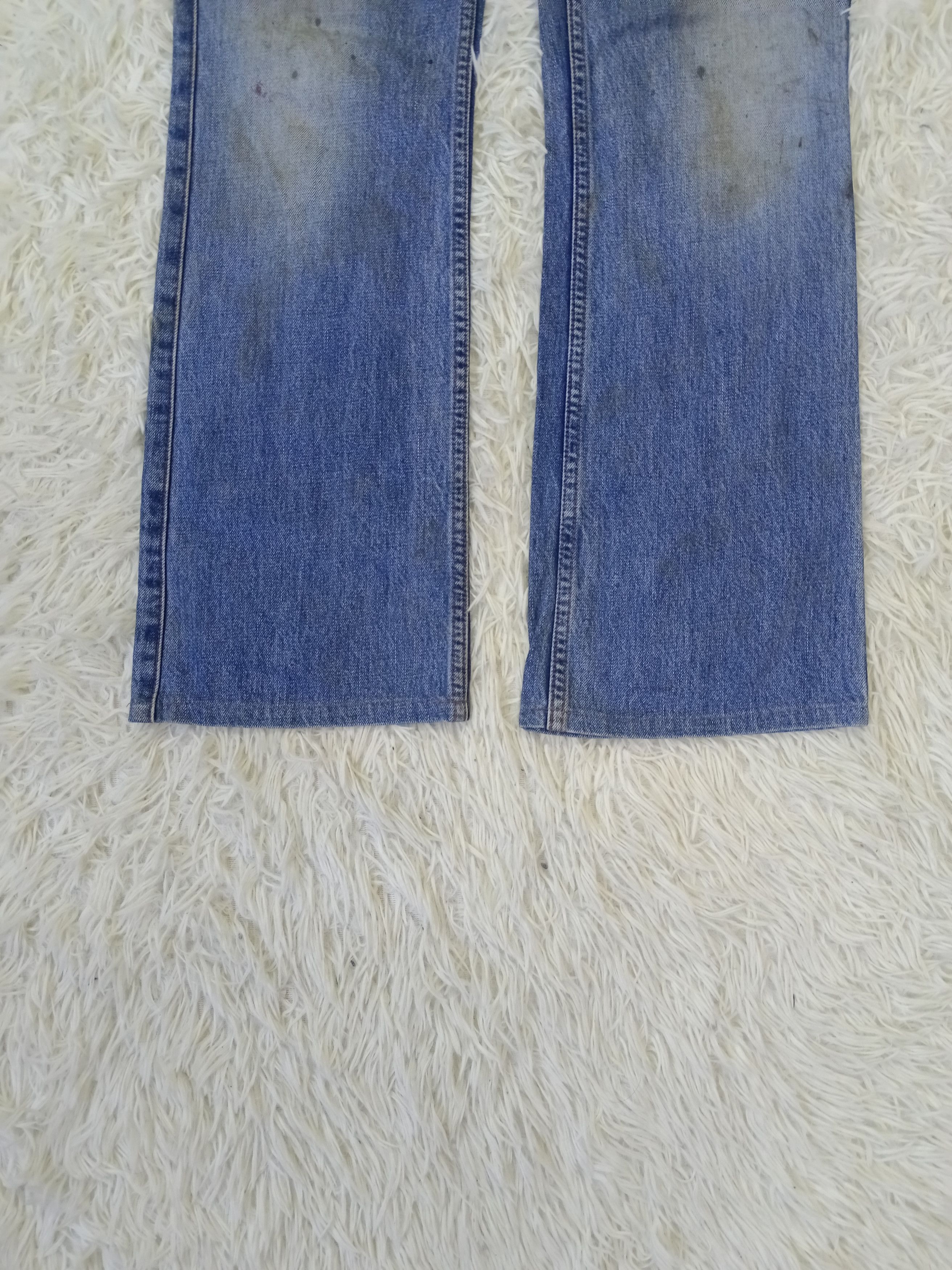 Hysteric Glamour DISTRESSED FLARE HYSTERIC GLAMOUR DENIM PANTS Size 30" / US 8 / IT 44 - 6 Thumbnail